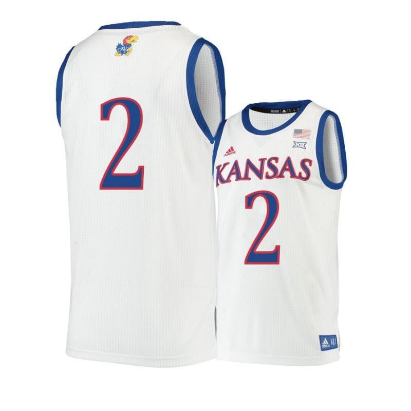 2 Charlie Moore Beige Kansas Jayhawks NCAA Jersey Men's