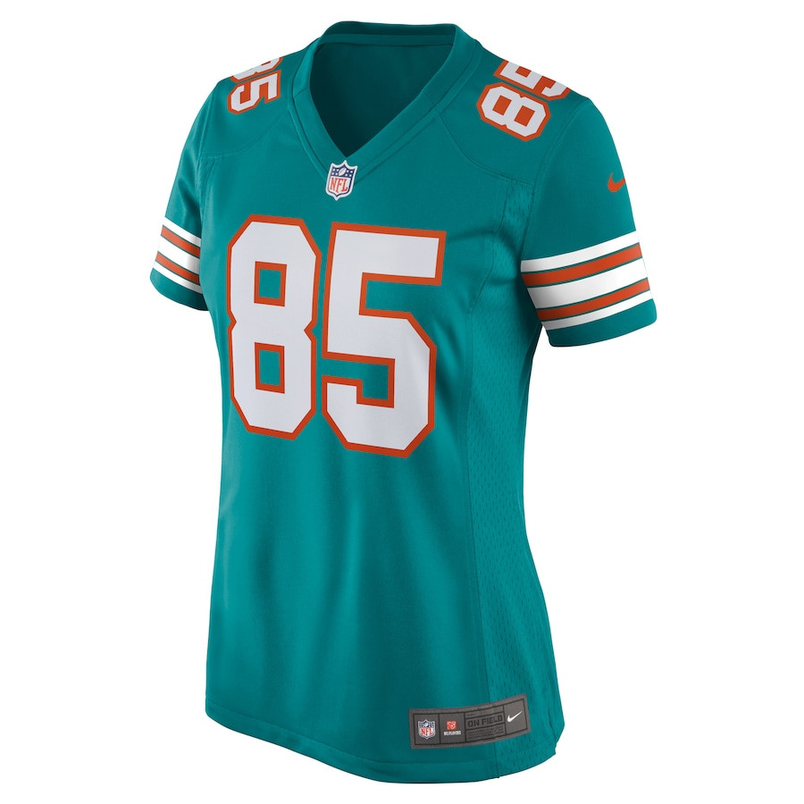 Mark Duper 85 Miami Dolphins Retired Aqua NFL Jersey Women's