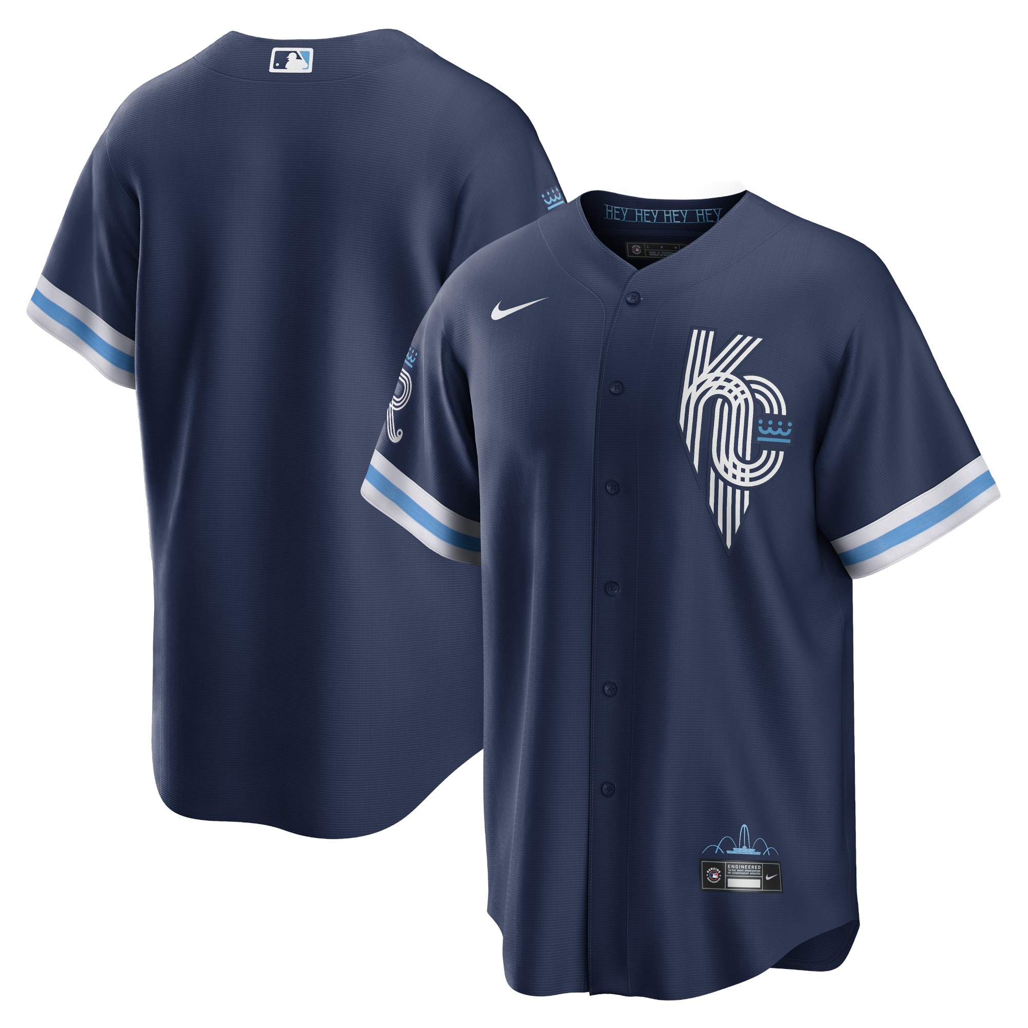 Kansas City Royals Navy City Connect MLB Jersey Men's