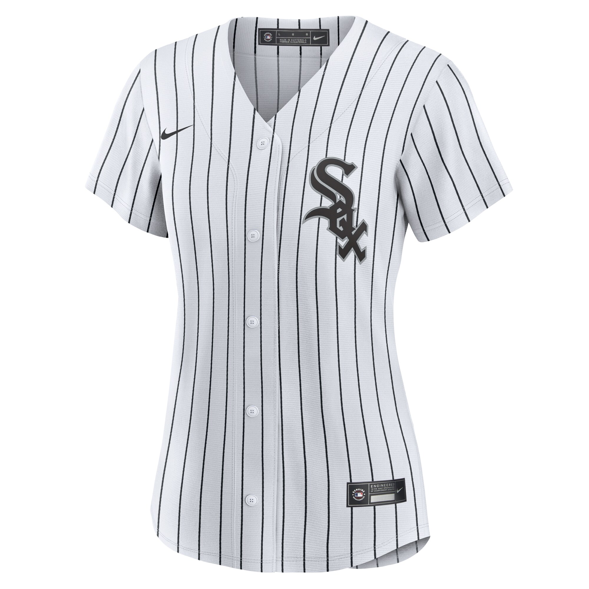 Chicago White Sox Yo?n Moncada White Home Player MLB Jersey Women's