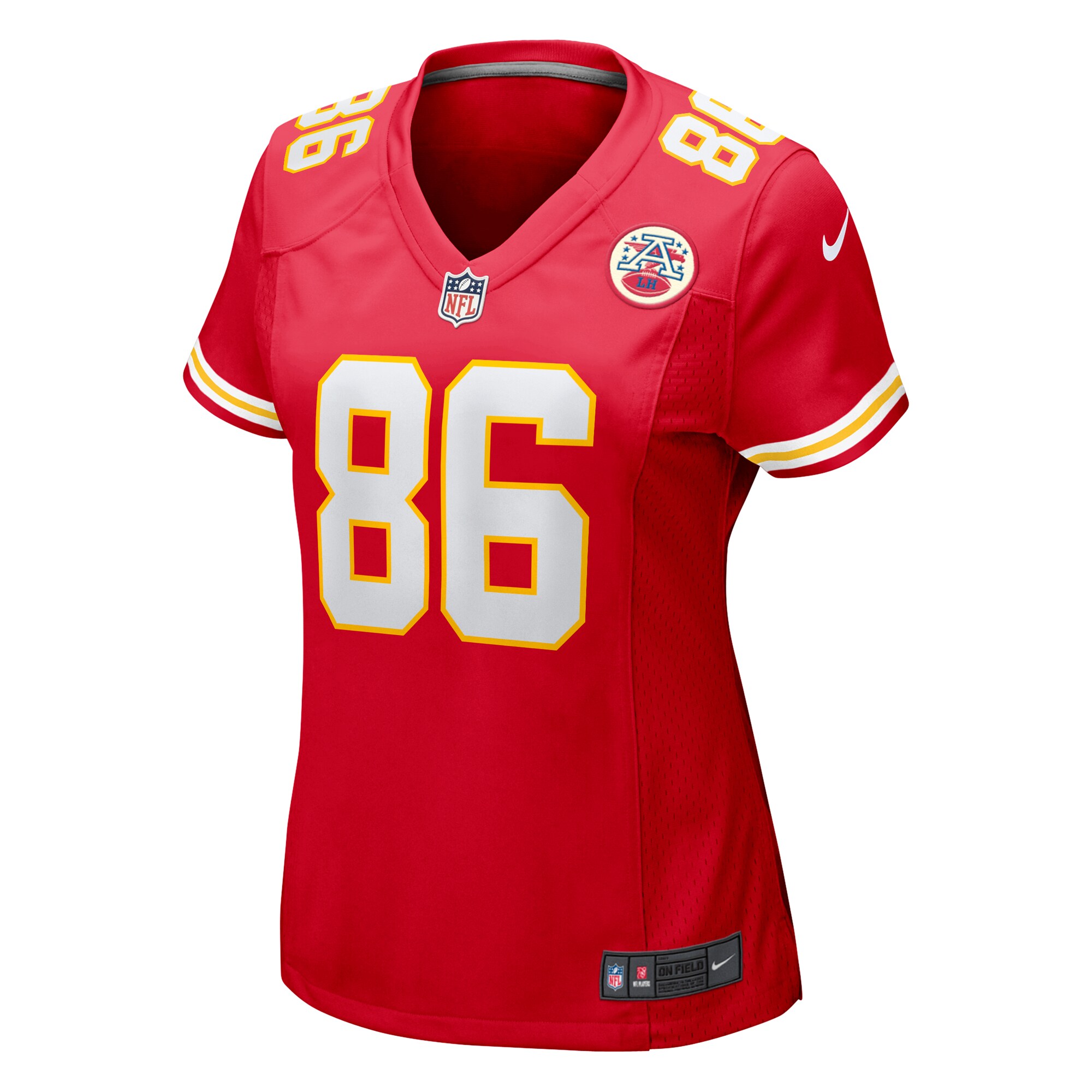 Kansas City Chiefs Gerrit Prince Red Team Game NFL Jersey Women's