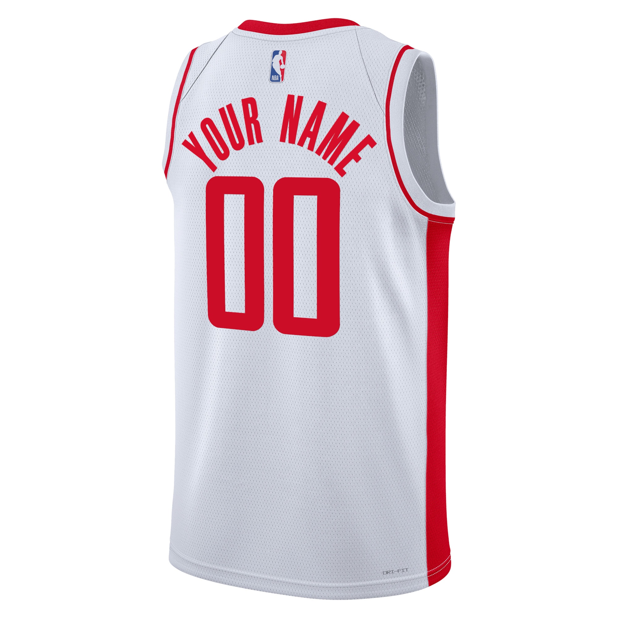 Houston Rockets Association Swingman Custom Unisex NBA Jersey Unisex