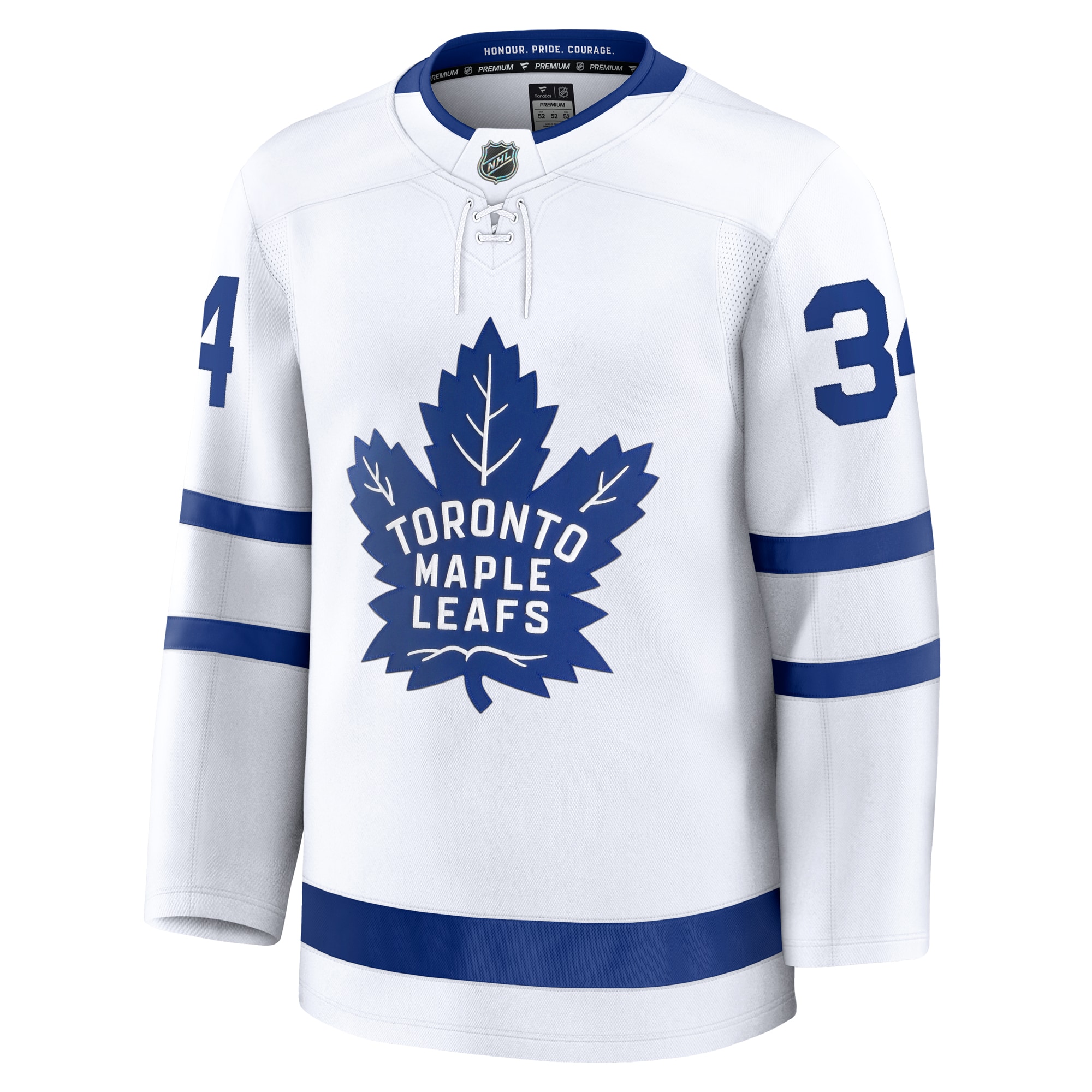 Toronto Maple Leafs Auston Matthews White Away Premium NHL Jersey Men's