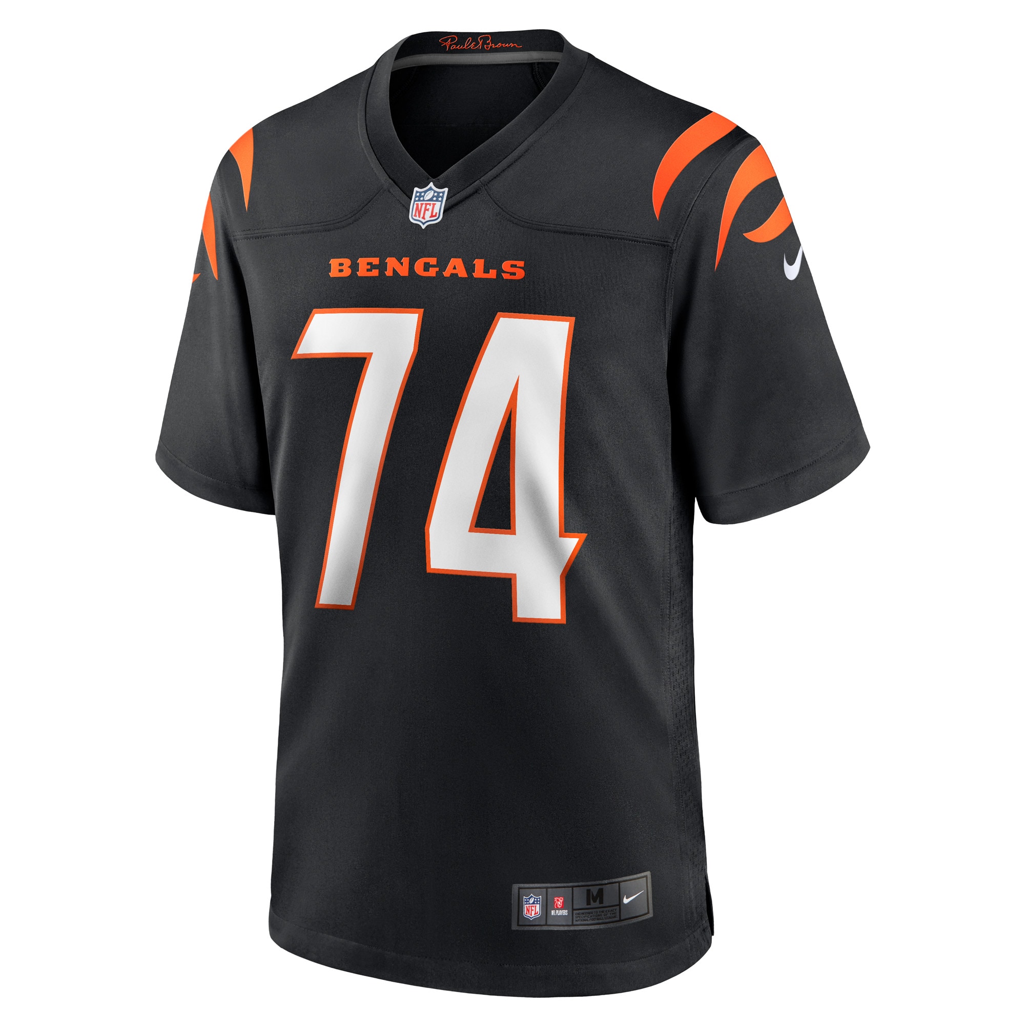 Cincinnati Bengals Max Scharping Black Game Player NFL Jersey Men's