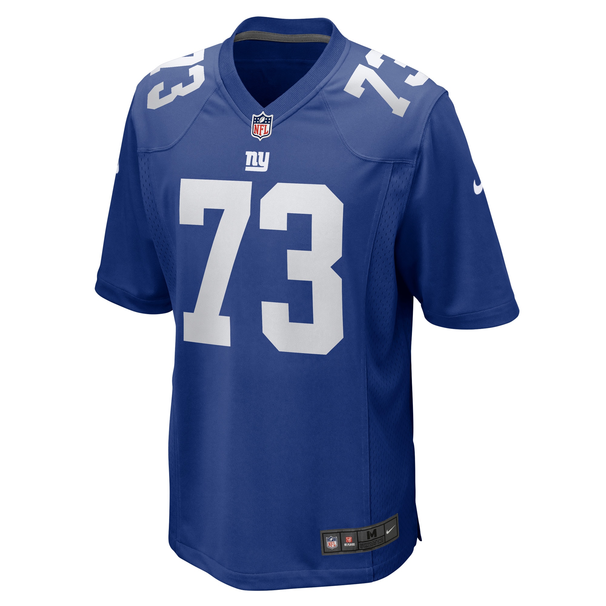 New York Giants Evan Neal Royal Player Game NFL Jersey Men's