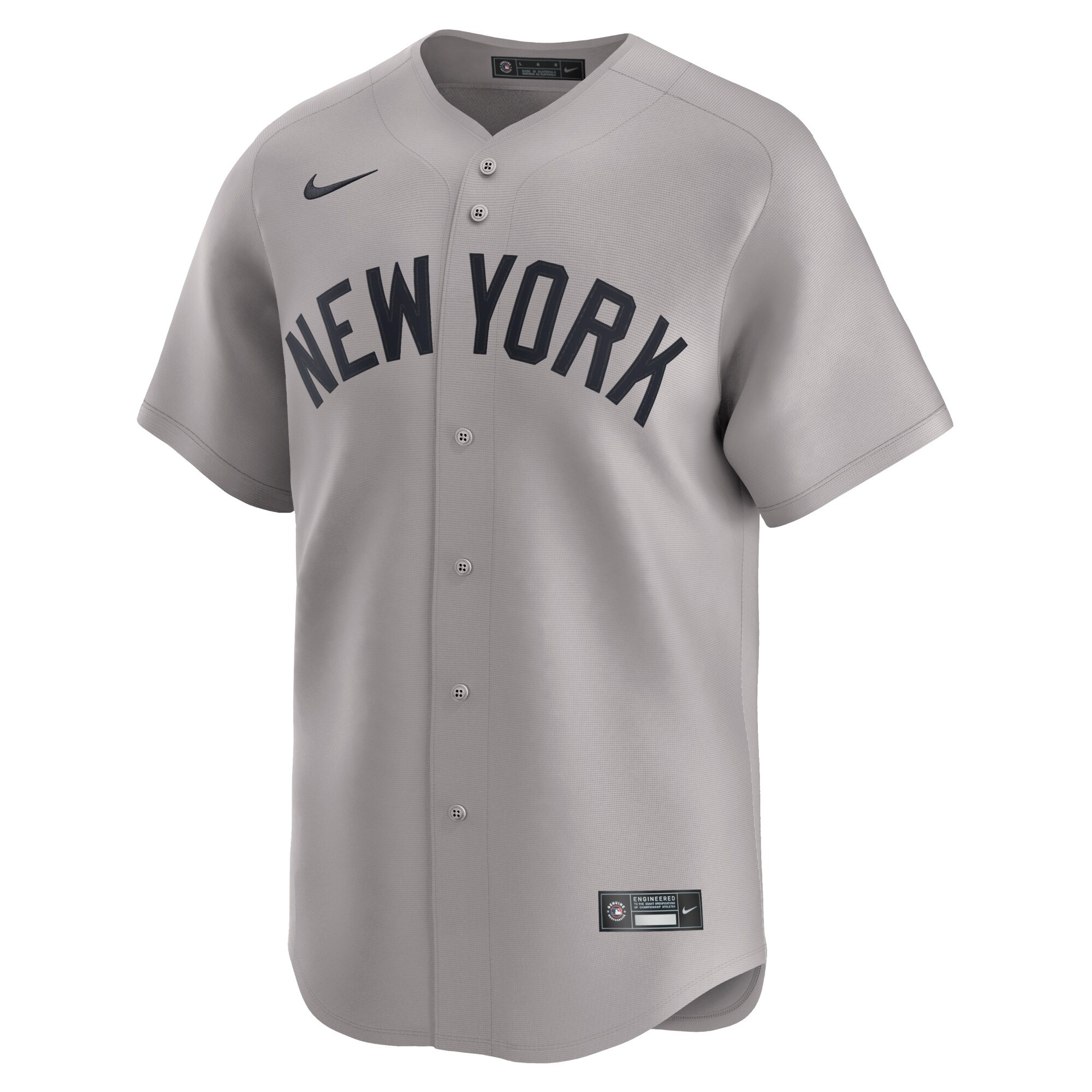New York Yankees Gerrit Cole Gray Away Limited Player MLB Jersey Men's