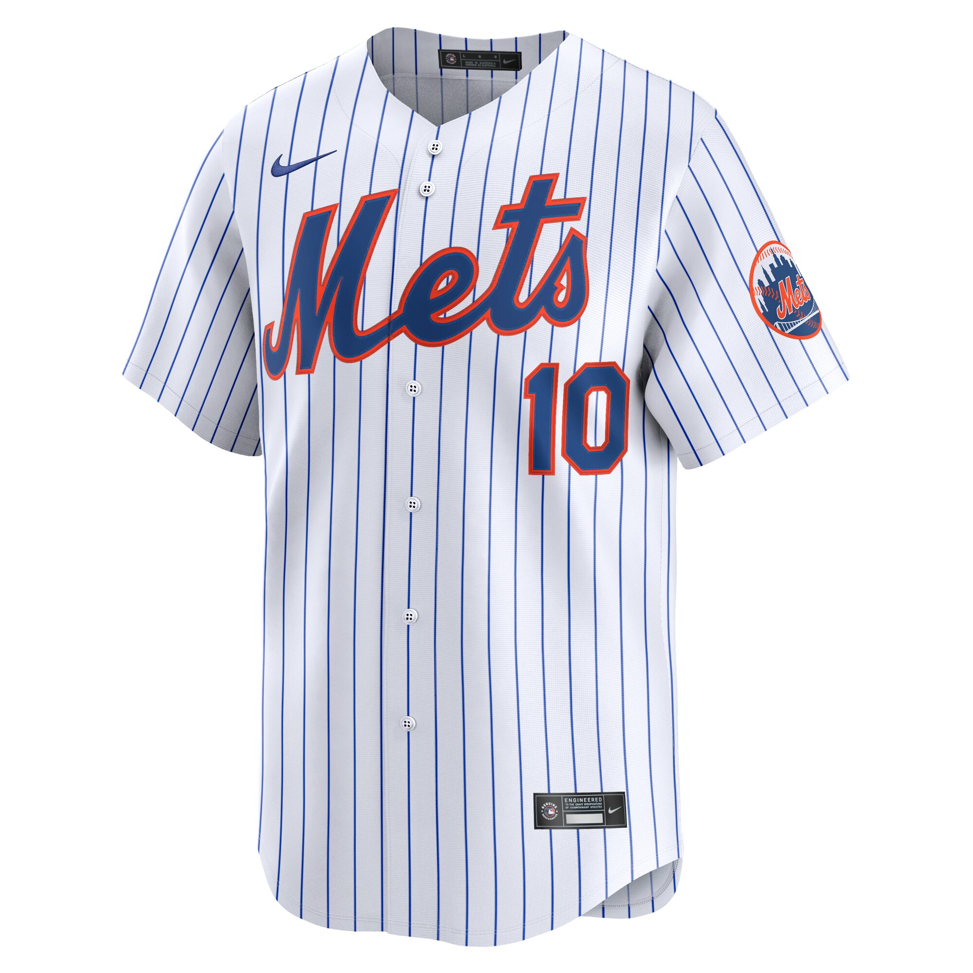 New York Mets Ronny Mauricio White Alternate Limited Player MLB Jersey Men's