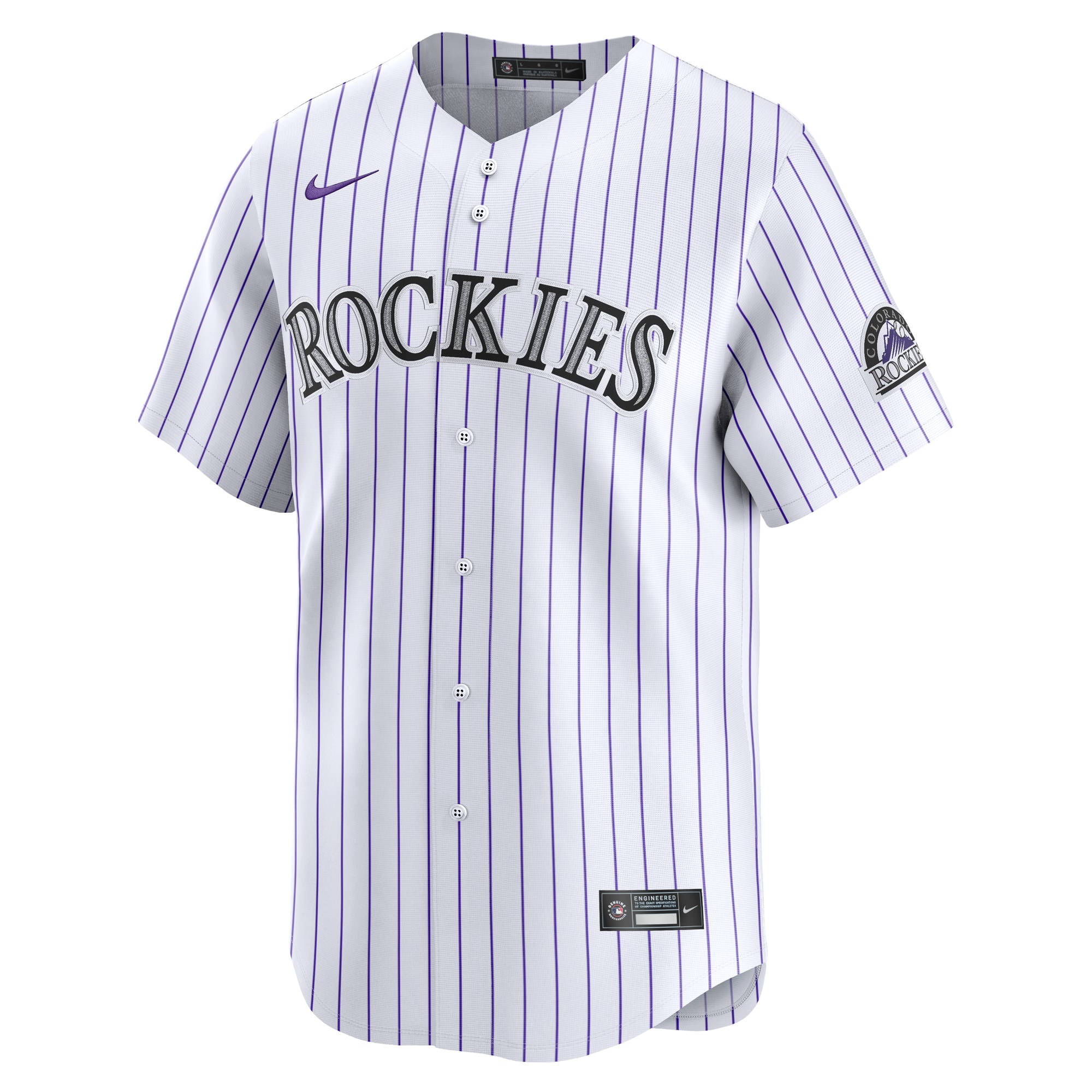 Colorado Rockies White Home Limited Player MLB Jersey Men's