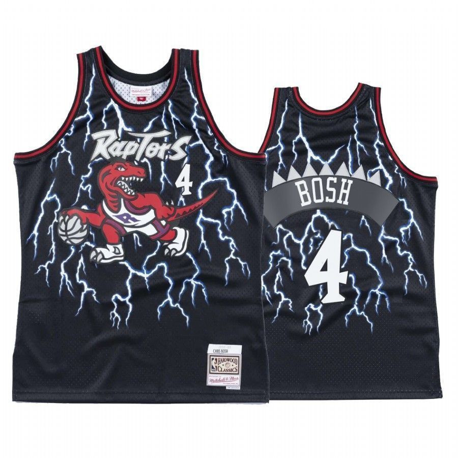 Toronto Raptors Chris Bosh 4 Hardwood Classics NBA Jersey Men's
