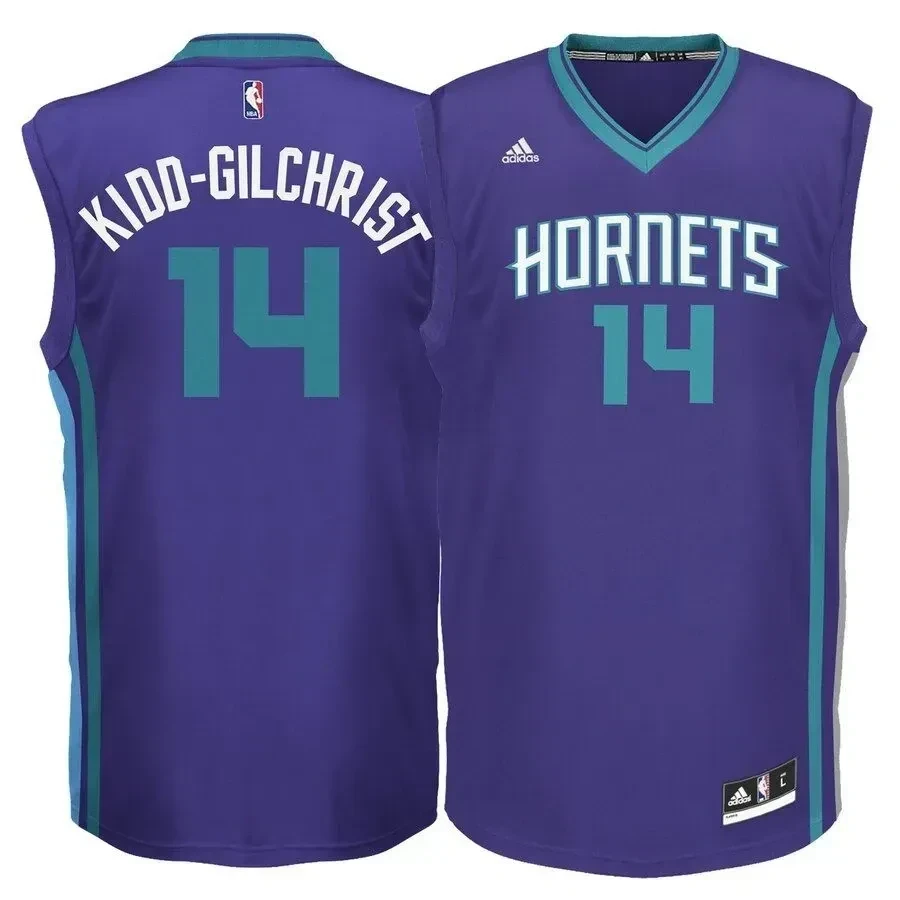 Michael Kidd-gilchrist Charlotte Hornets Purple NBA Jersey Men's