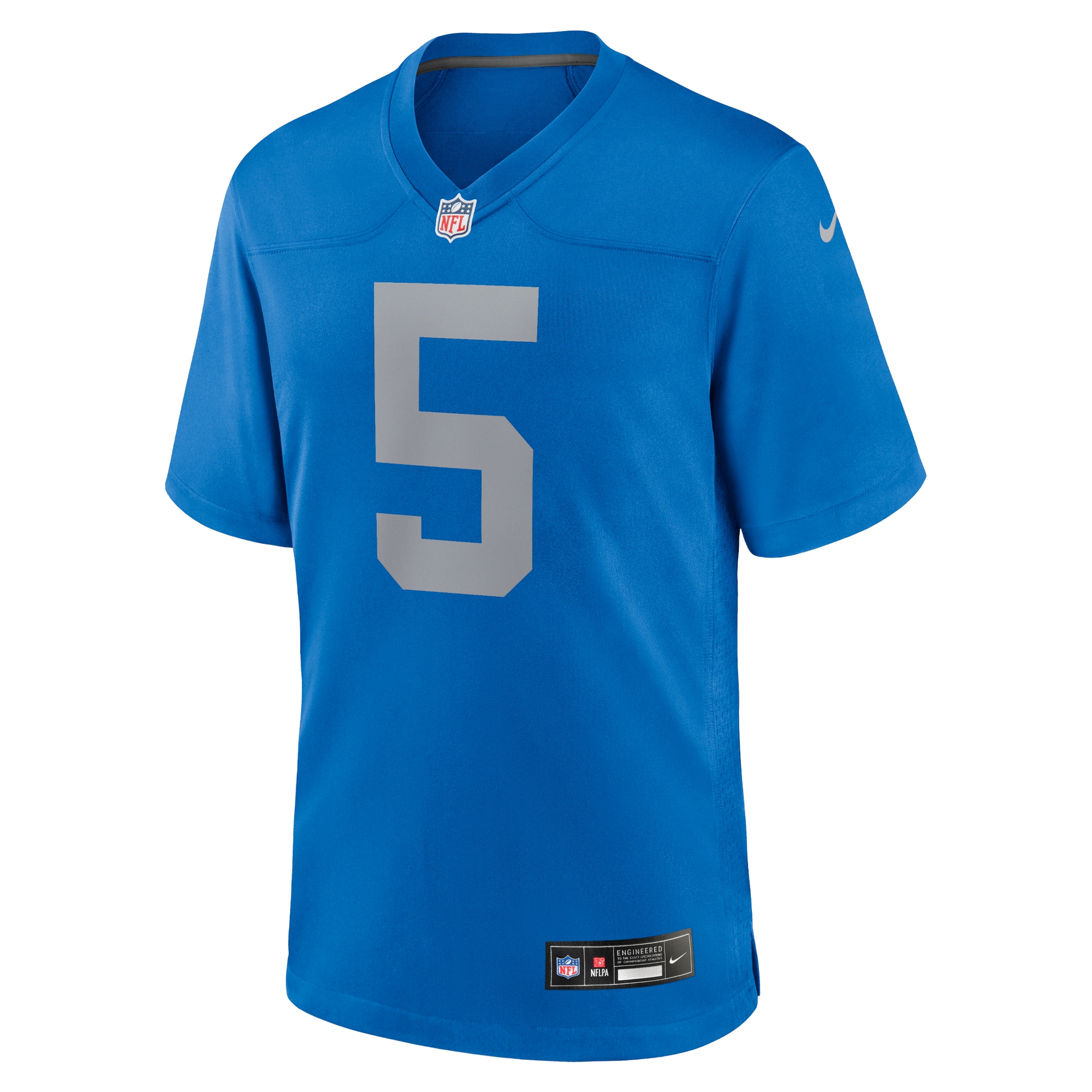 Detroit Lions David Montgomery Blue Alternate Game NFL Jersey Men's