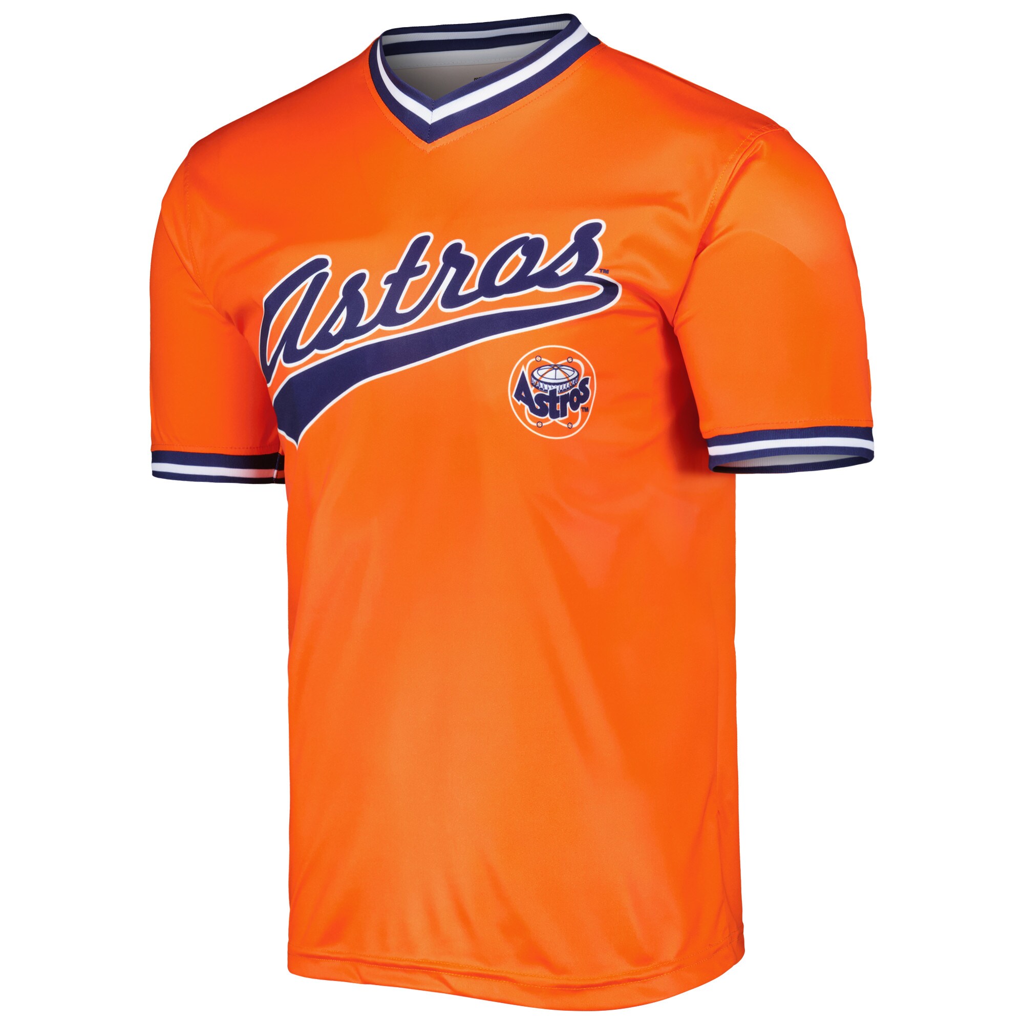 Houston Astros Stitches Orange Cooperstown Collection Team MLB Jersey Men's