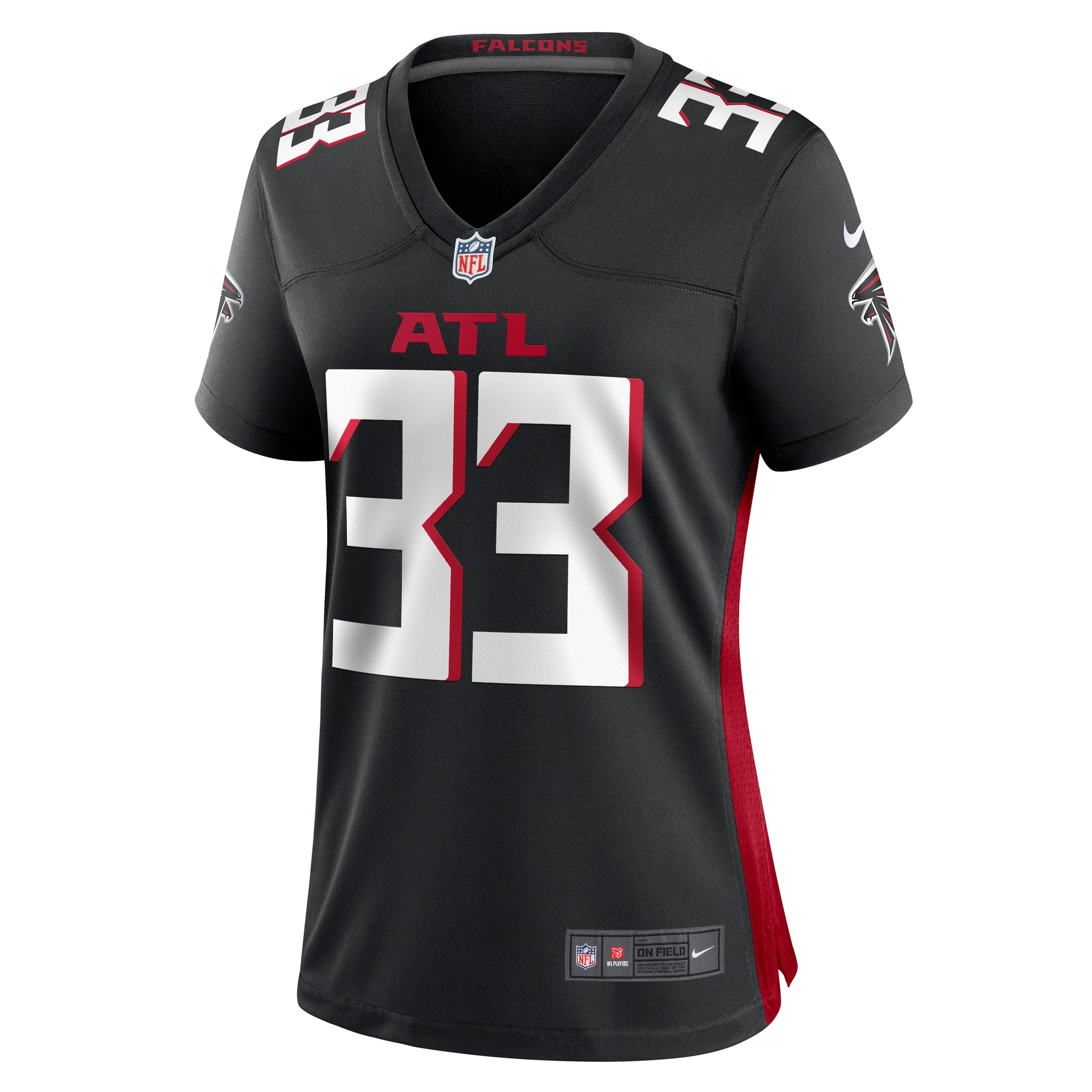 Atlanta Falcons Antonio Hamilton Sr. Black Game NFL Jersey Women's