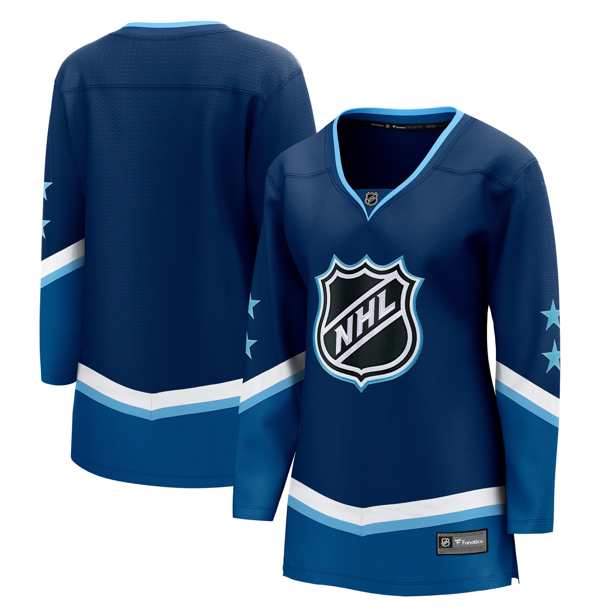 Blue 2022 All Star Game Western Conference Breakaway NHL Jersey Women's