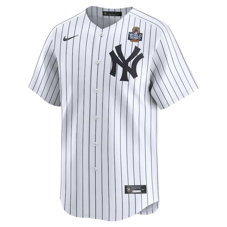 New York Yankees 2024 World Series Home Limited White MLB Jersey Men's