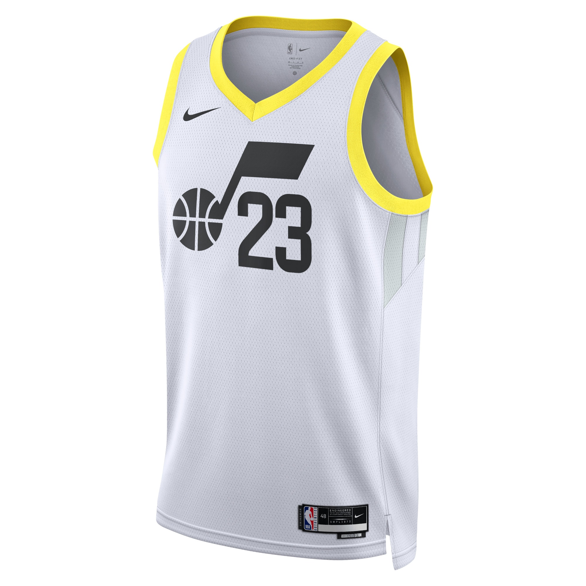 Utah Jazz Association Edition Swingman White Lauri Markkane Unisex NBA Jersey Unisex