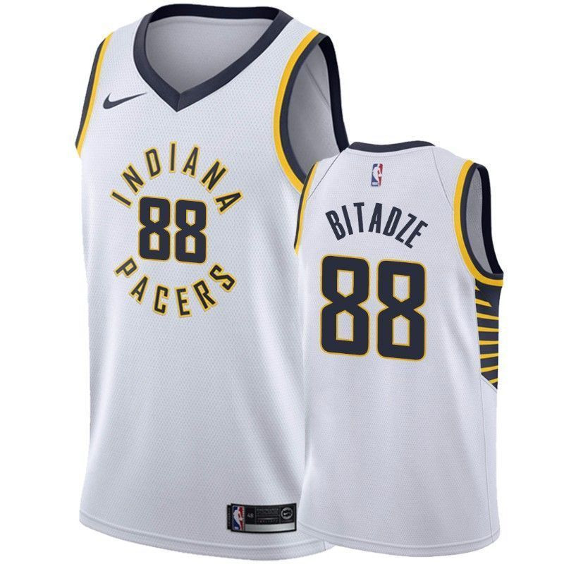 Indiana Pacers Goga Bitadze 88 Association NBA Jersey Men's