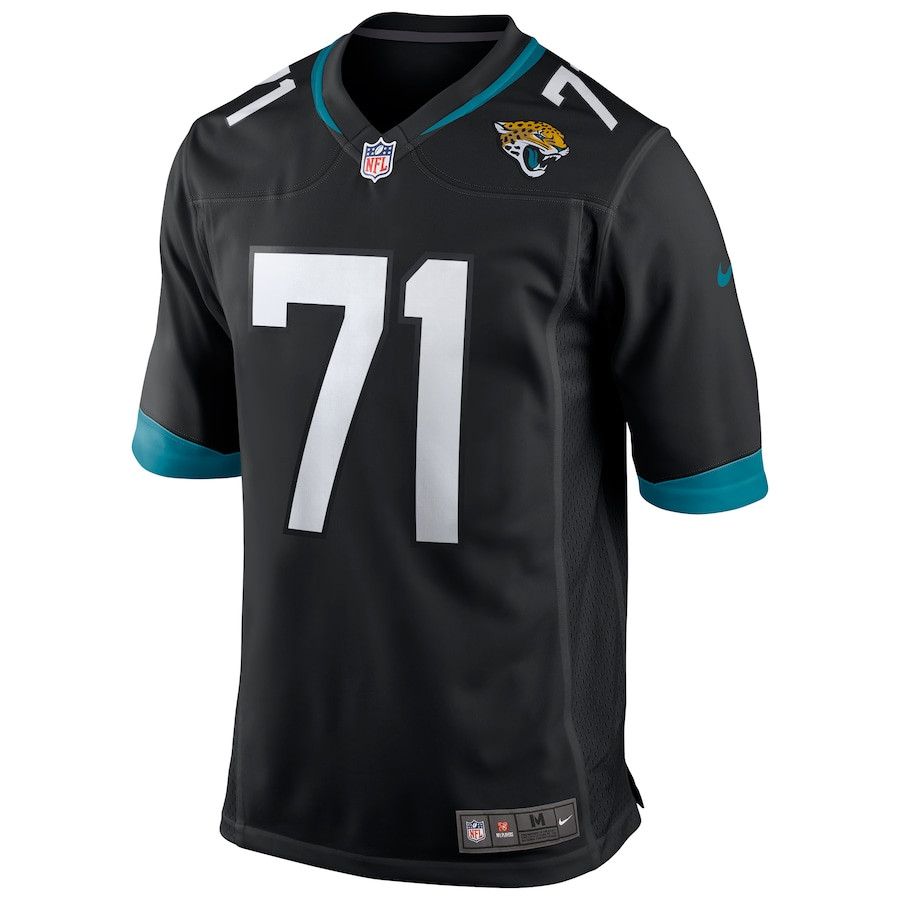 Tony Boselli 71 Jacksonville Jaguars Game Retired Black NFL Jersey Men's