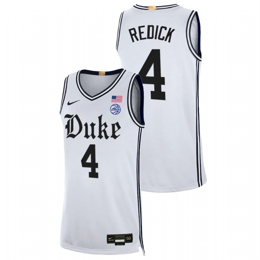 JJ Redick White Duke Blue Devils 2023 Limited The Brotherhood NCAA Jersey Men's