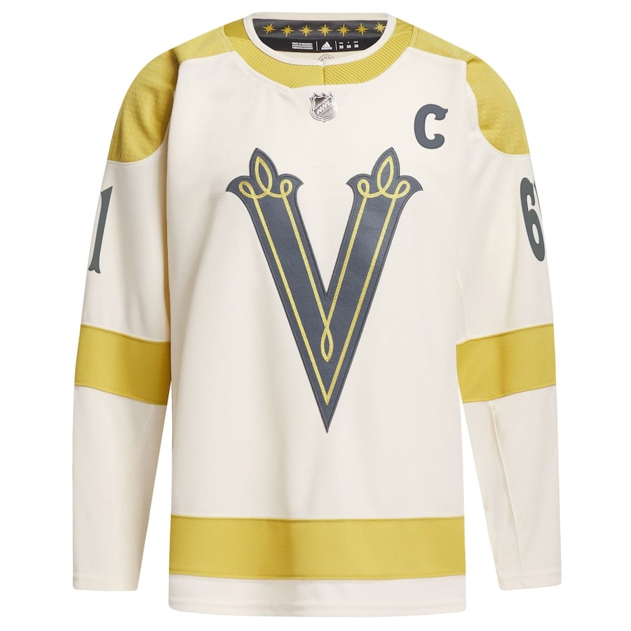 Mark Stone 61 Vegas Golden Knights 2024 Winter Classic Primegreen Cream NHL Jersey Men's