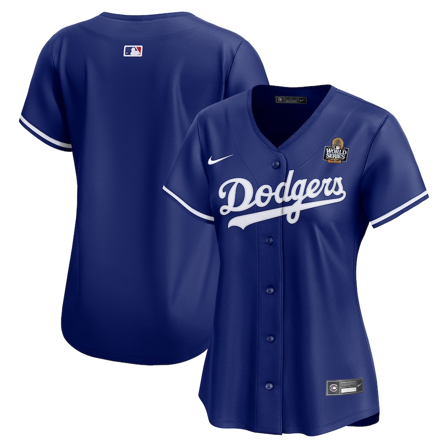 Los Angeles Dodgers 2024 World Series Alternate Limited Royal MLB Jersey Women's