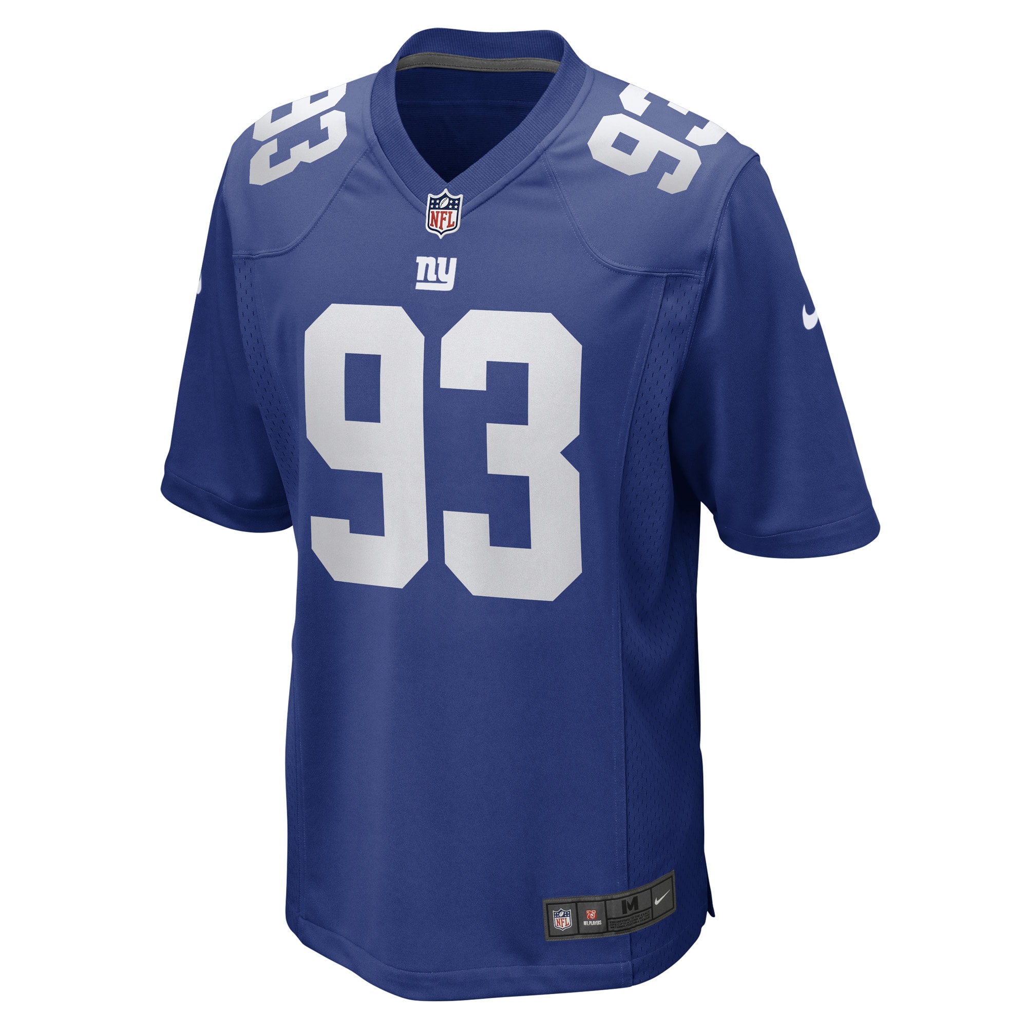 New York Giants Nick Williams Royal Game Player NFL Jersey Men's