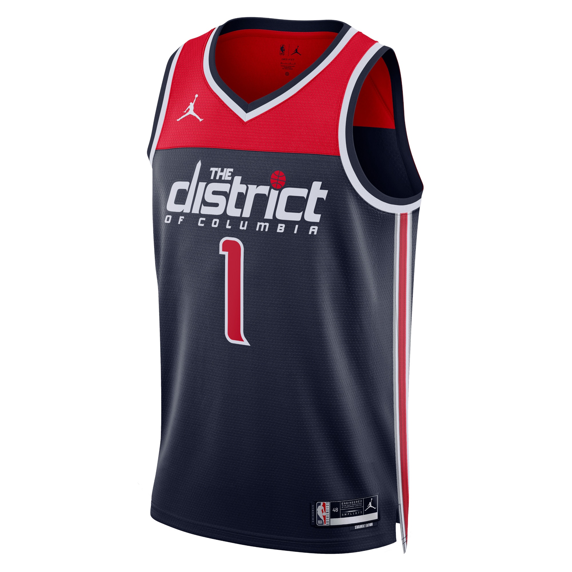 Washington Wizards Jordan Statement Edition Swingman Navy Johnny Davi Unisex NBA Jersey Unisex