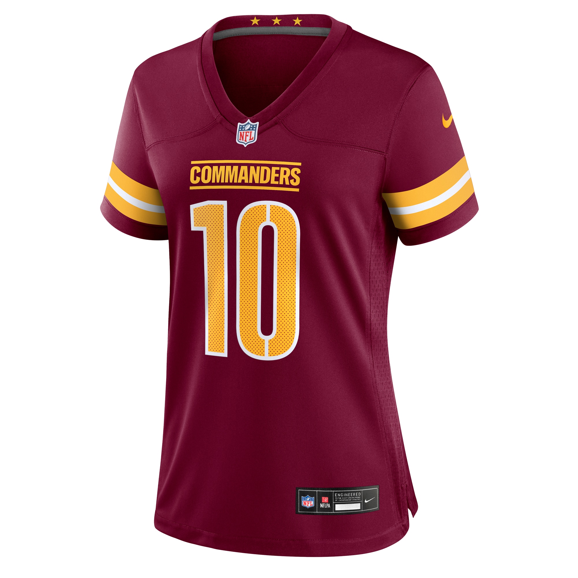 Washington Commanders Tress Way Burgundy Game NFL Jersey Women's