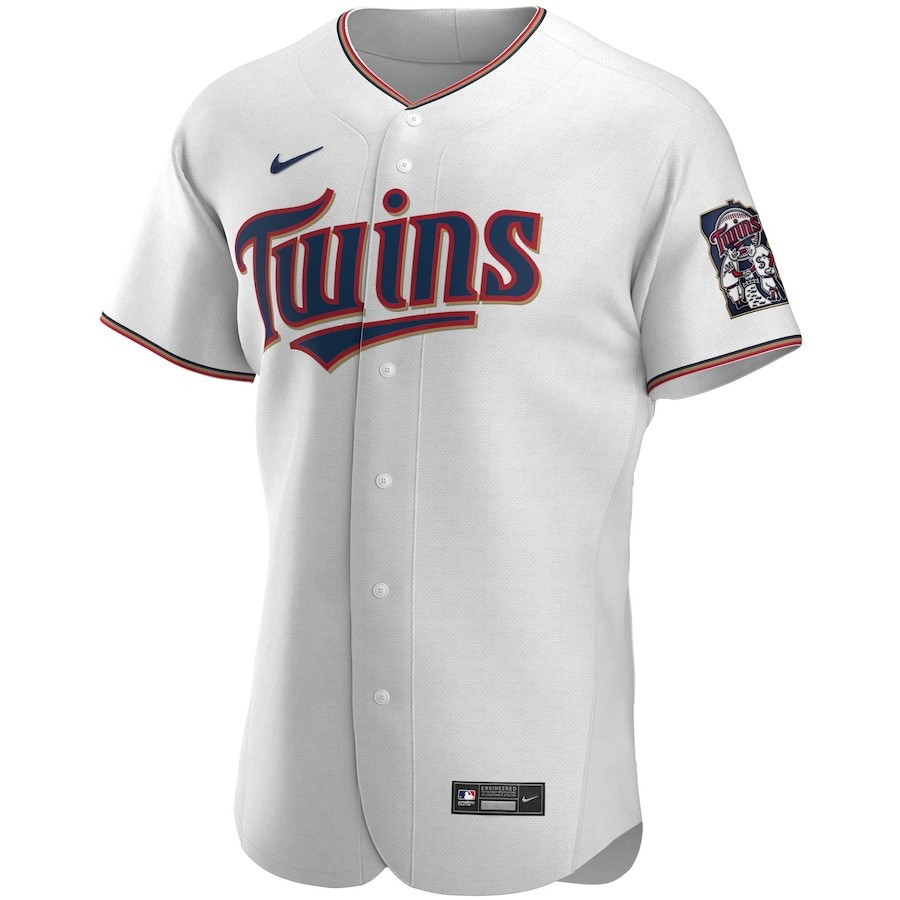 Miguel Sano 22 Minnesota Twins Home Player Elite White MLB Jersey Men's