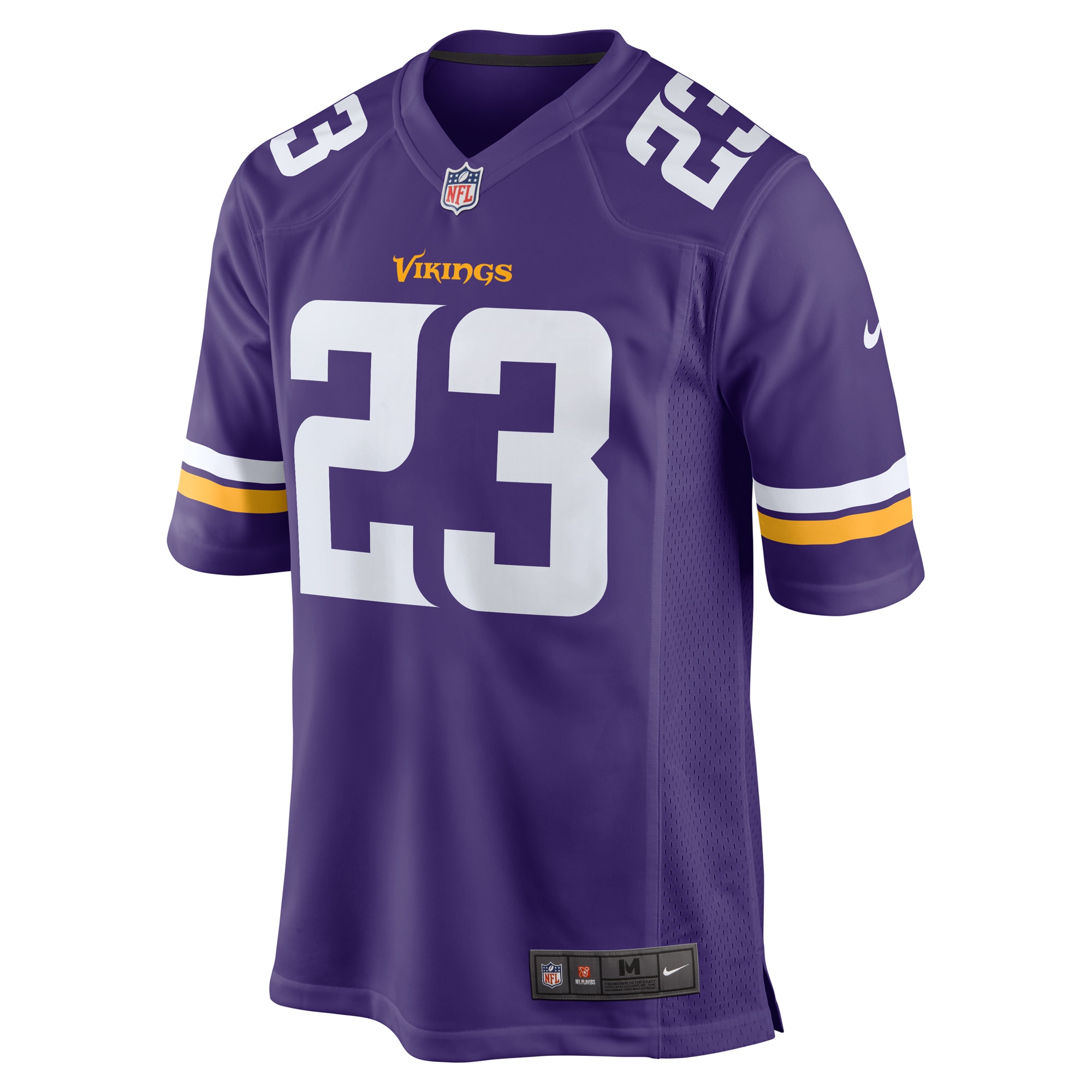 Minnesota Vikings Fabian Moreau Purple Game NFL Jersey Men's