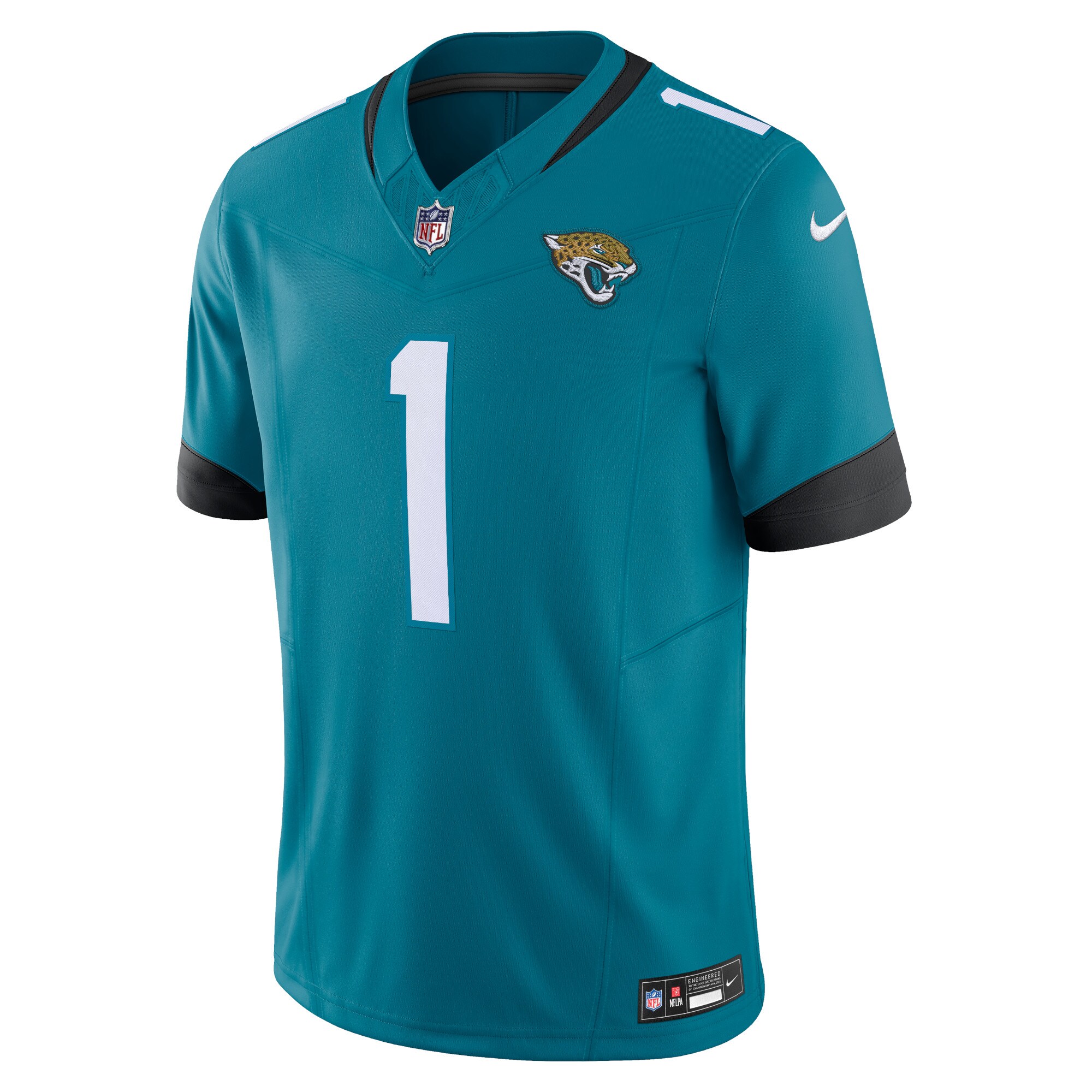 Jacksonville Jaguars Travis Etienne Teal Vapor F.U.S.E. Limited NFL Jersey Men's