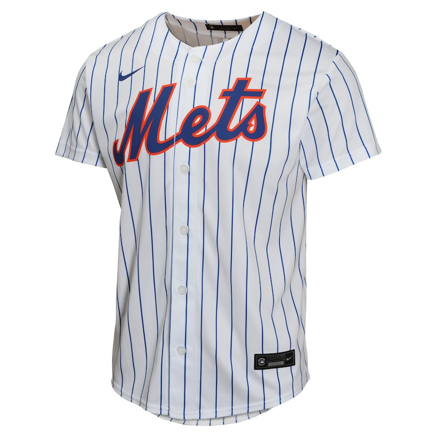 Pete Alonso 20 New York Mets Home Game Player White MLB Jersey Youth