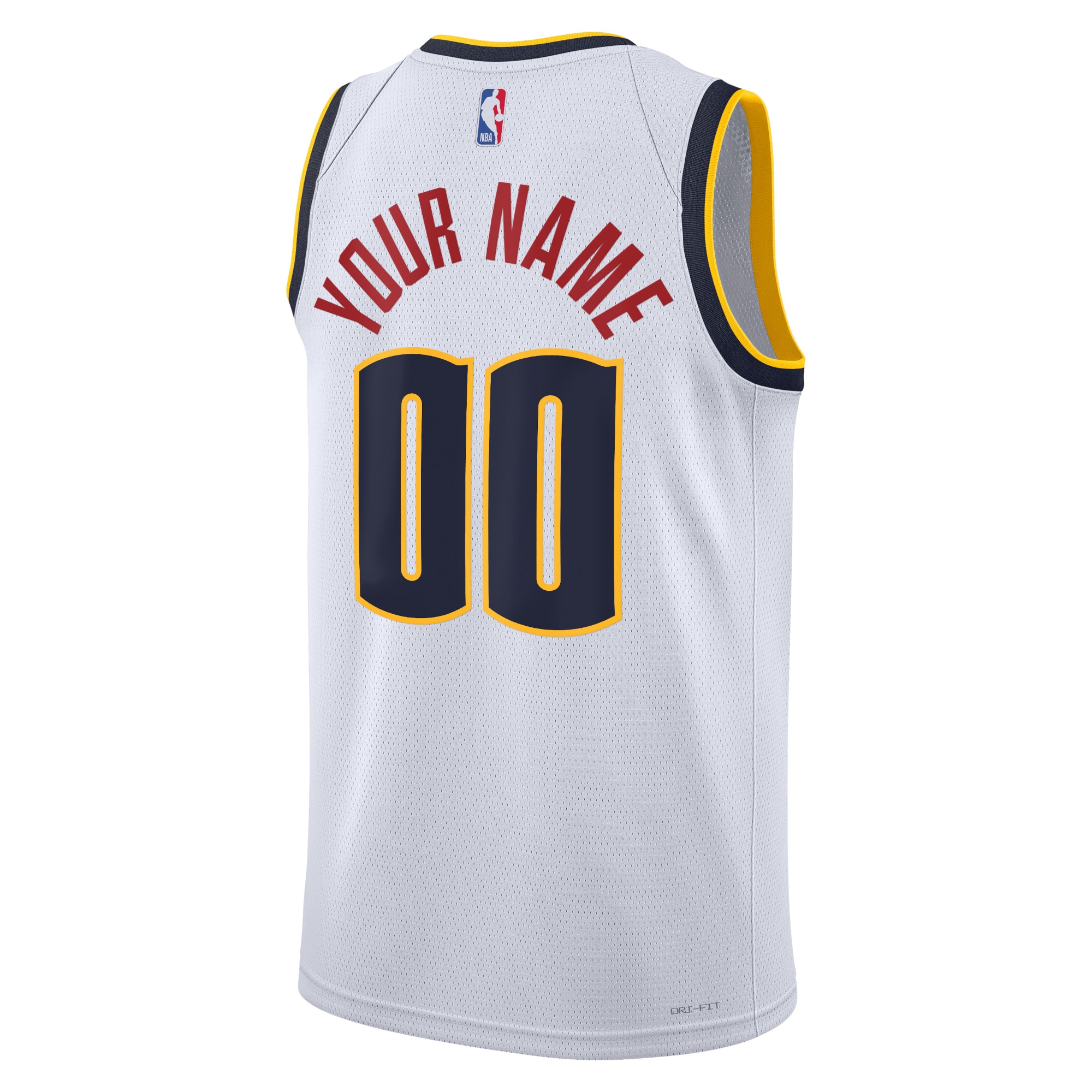 Denver Nuggets Association Swingman Custom Unisex NBA Jersey Unisex