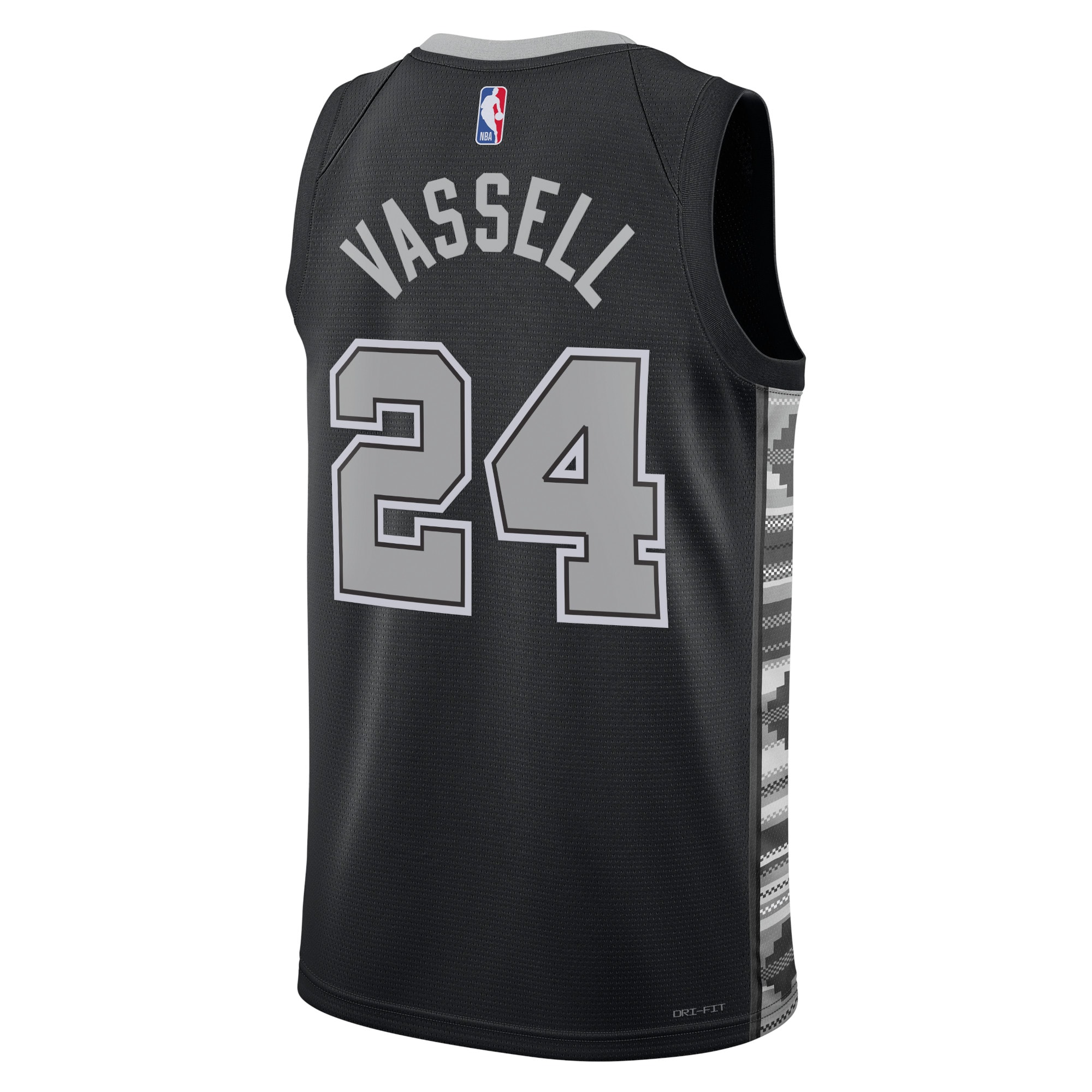 San Antonio Spurs Jordan Statement Edition Swingman Black Devin Vassel Unisex NBA Jersey Unisex