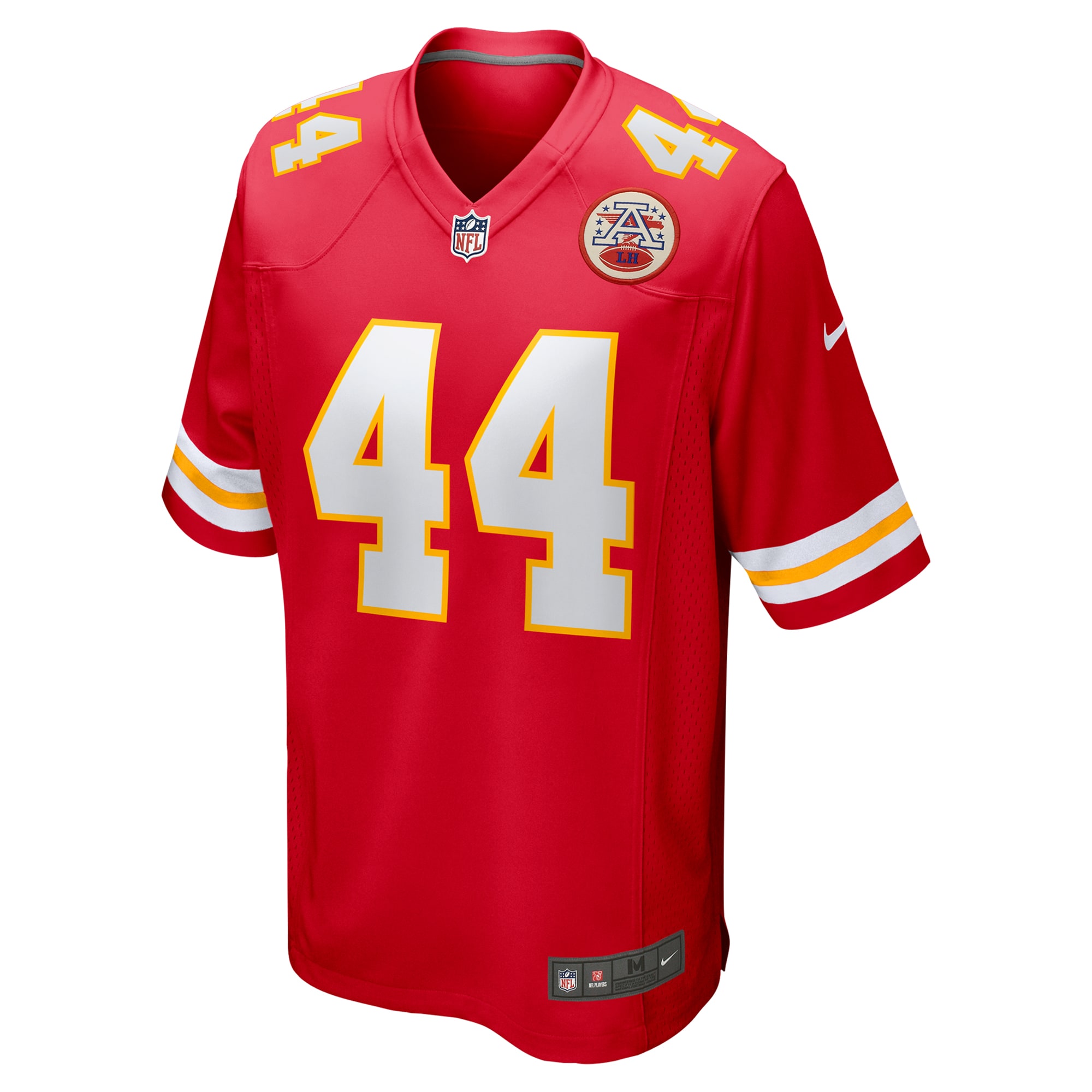 Kansas City Chiefs Cam Jones Red Game NFL Jersey Men's