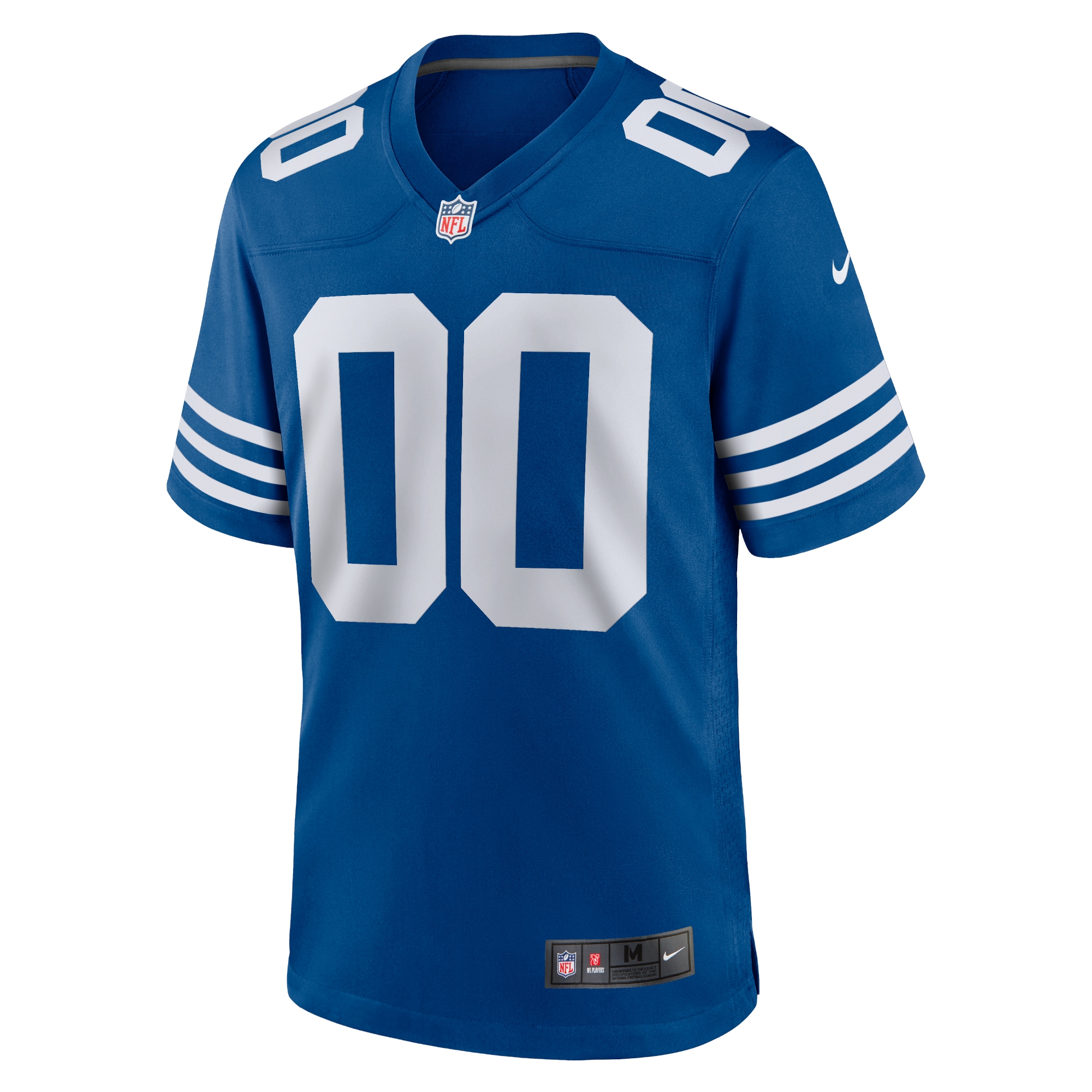 Indianapolis Colts Royal Alternate Custom NFL Jersey Men's