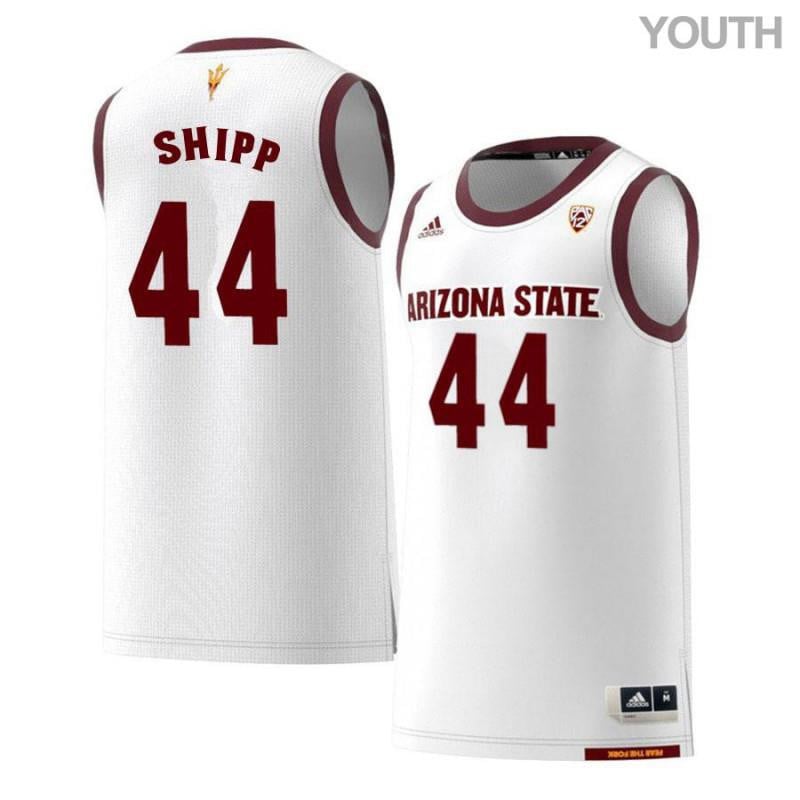 44 Jerren Ship White Retro Arizona State Sun Devils NCAA Jersey Youth