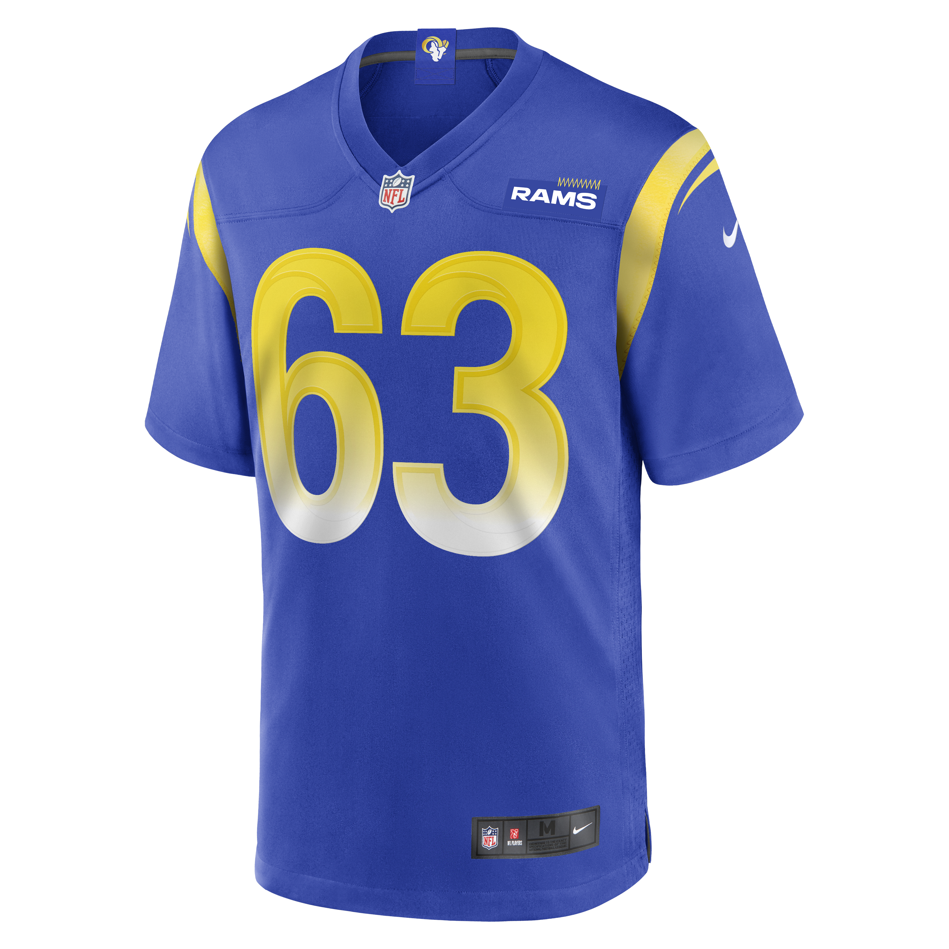 Los Angeles Rams Grant Miller Royal Game NFL Jersey Men's