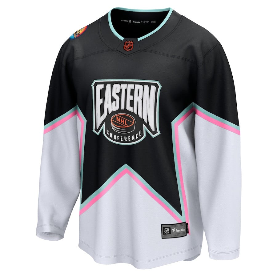 2023 All Star Game Eastern Conference Breakaway Black NHL Jersey Men's