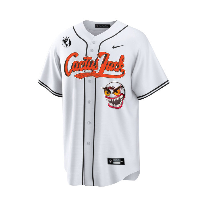 Jeremy Pena 3 Houston Astros Cactus Jack White Men MLB Jersey Men's