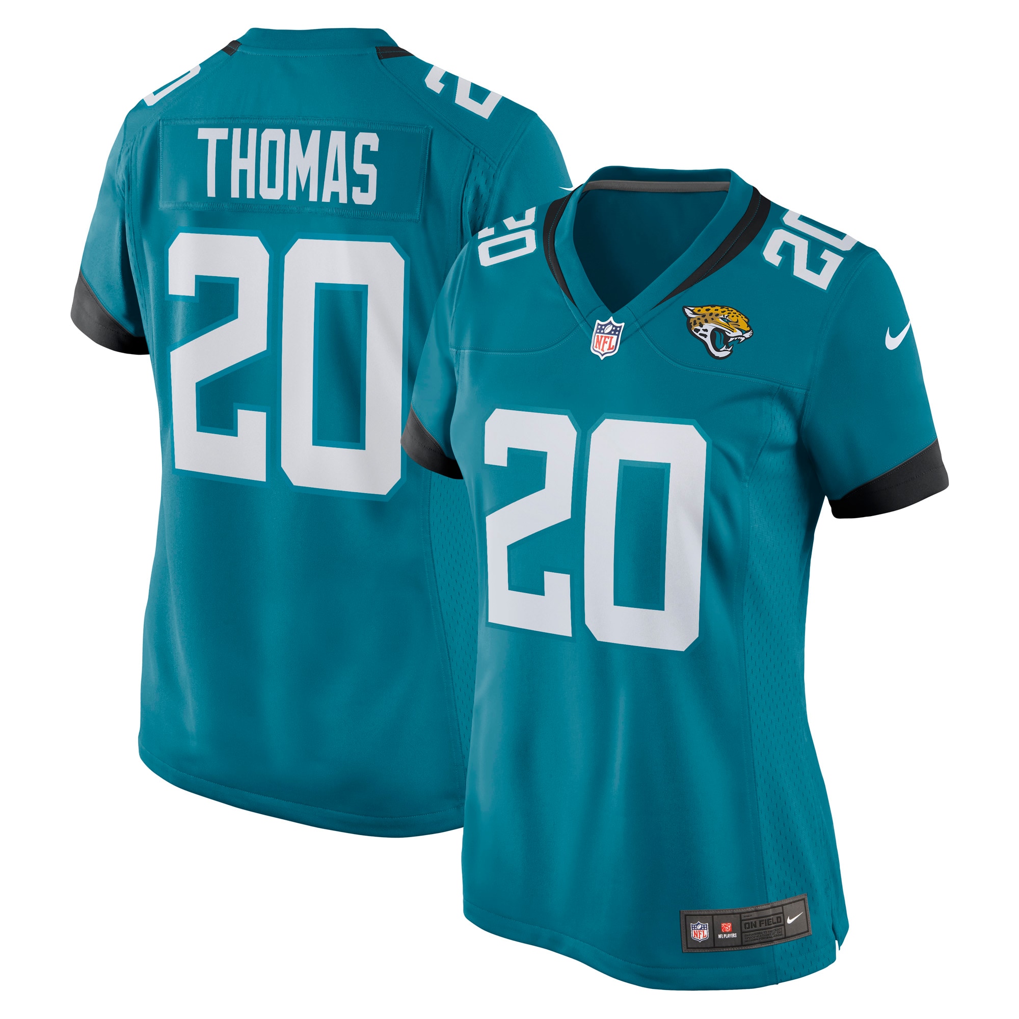Jacksonville Jaguars Daniel Thomas Teal Game NFL Jersey Women's