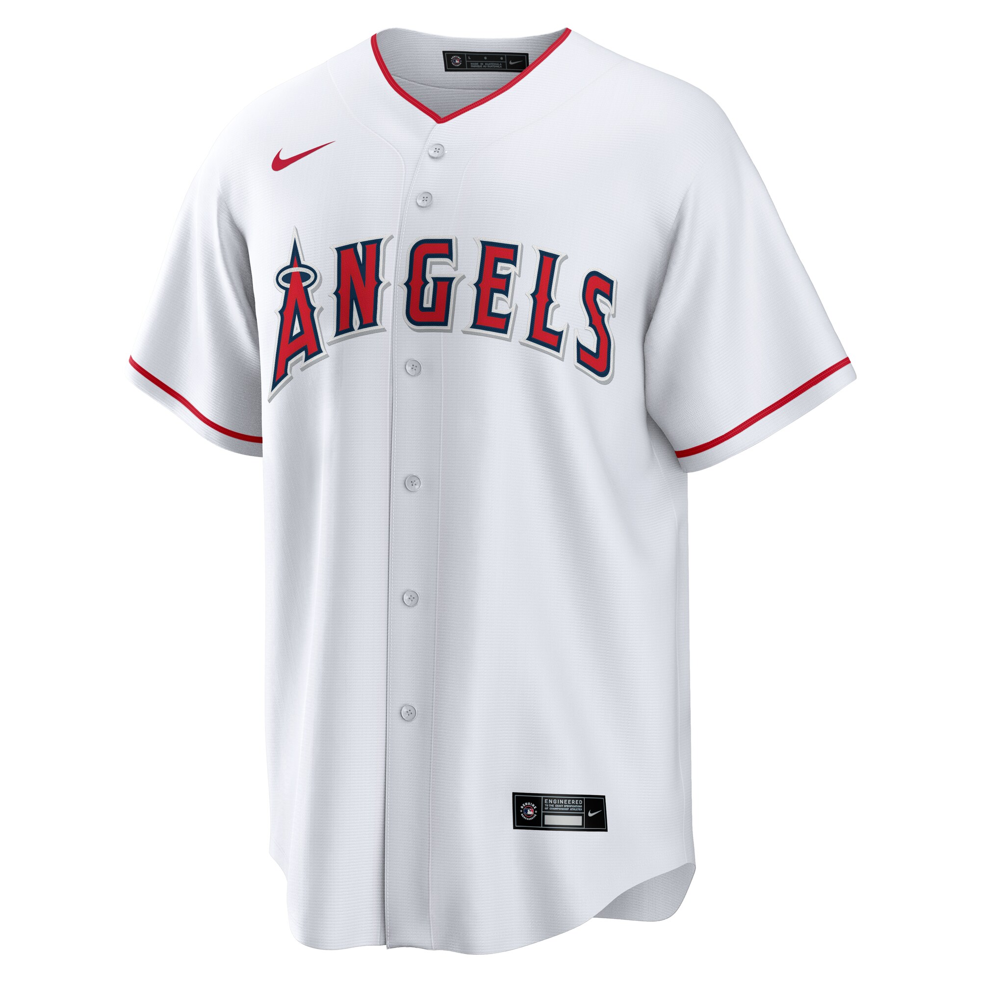 Los Angeles Angels Yusei Kikuchi White Home MLB Jersey Men's