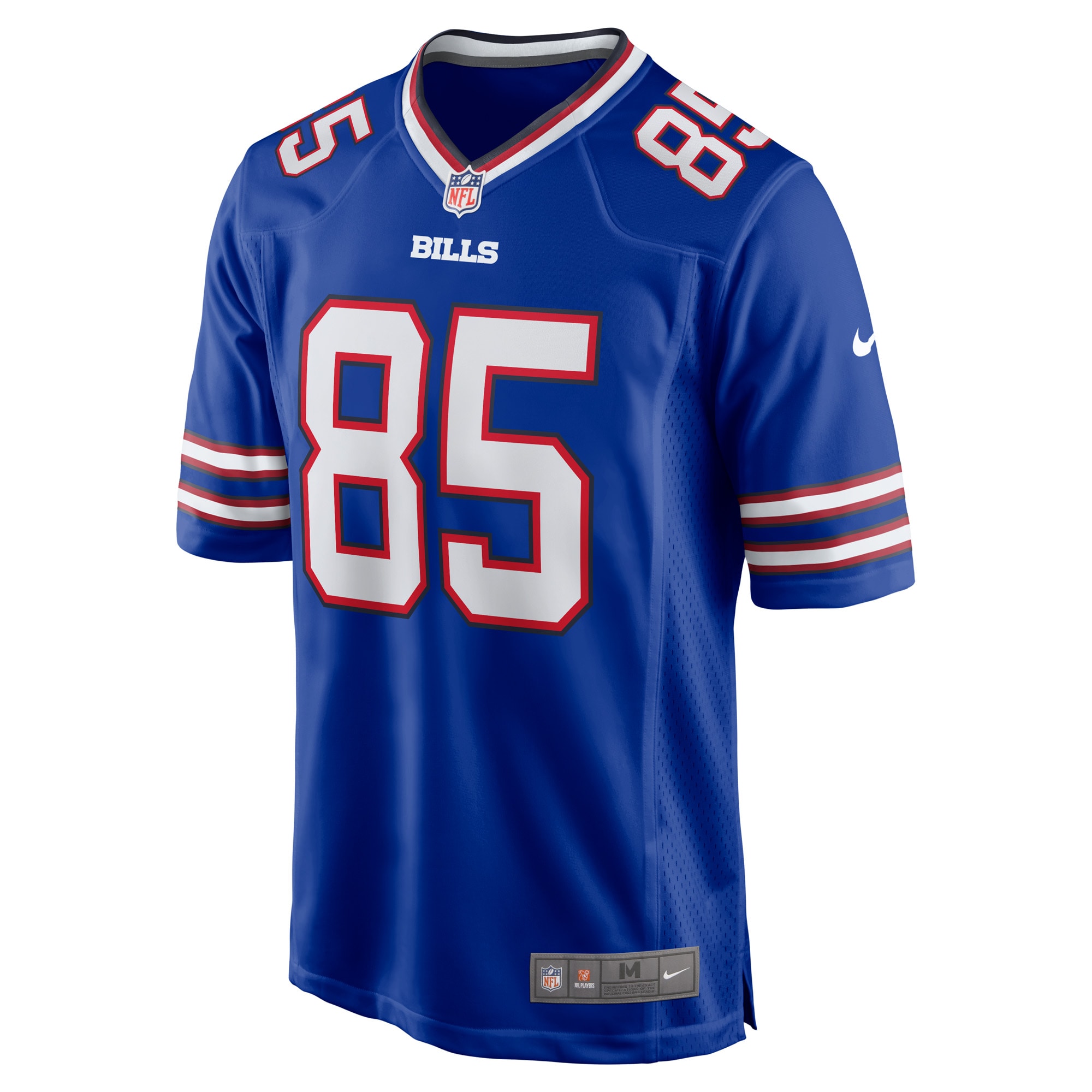 Buffalo Bills Quintin Morris Royal Game Player NFL Jersey Men's