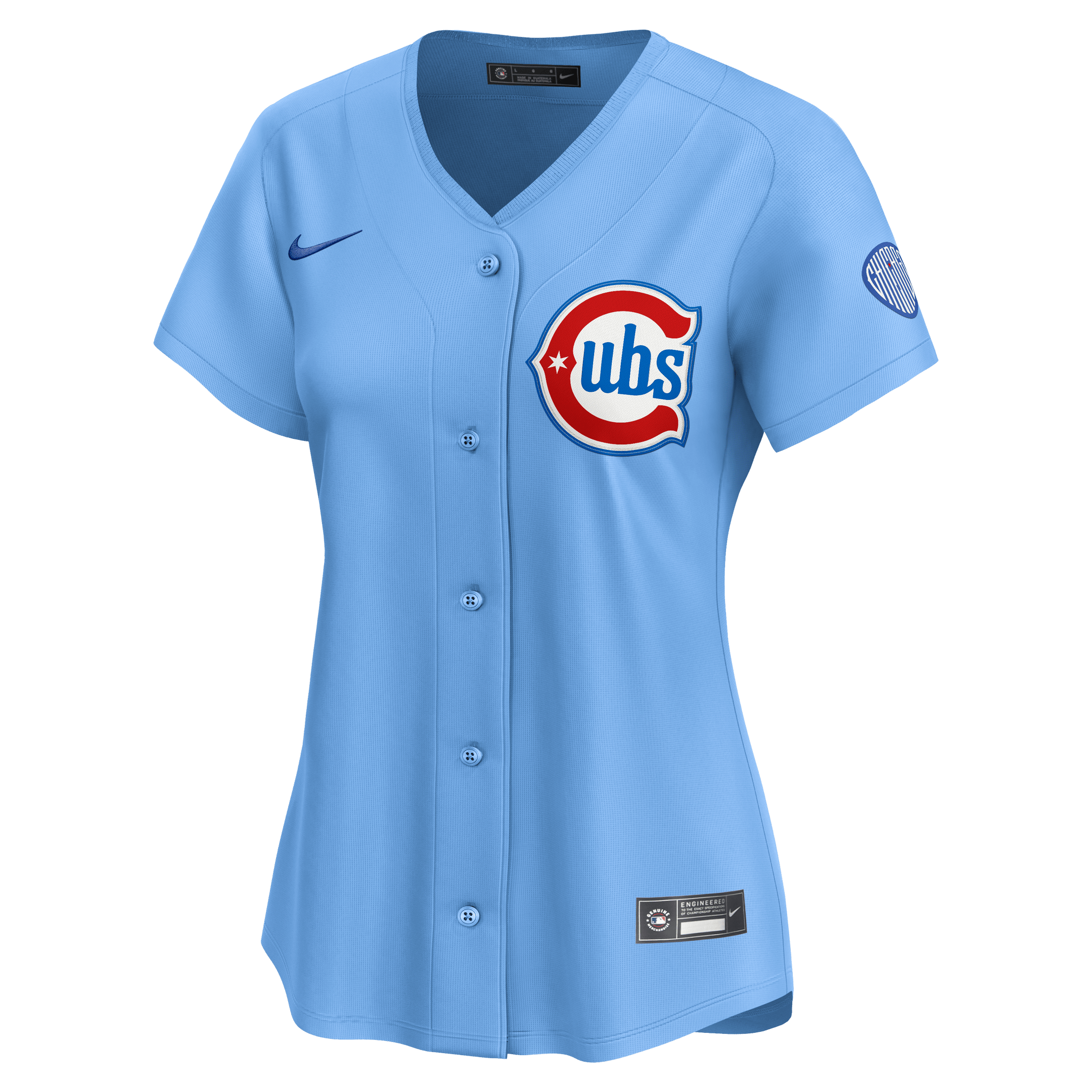 Chicago Cubs Limited Alternate 2 Baby Blue MLB Jersey Women's