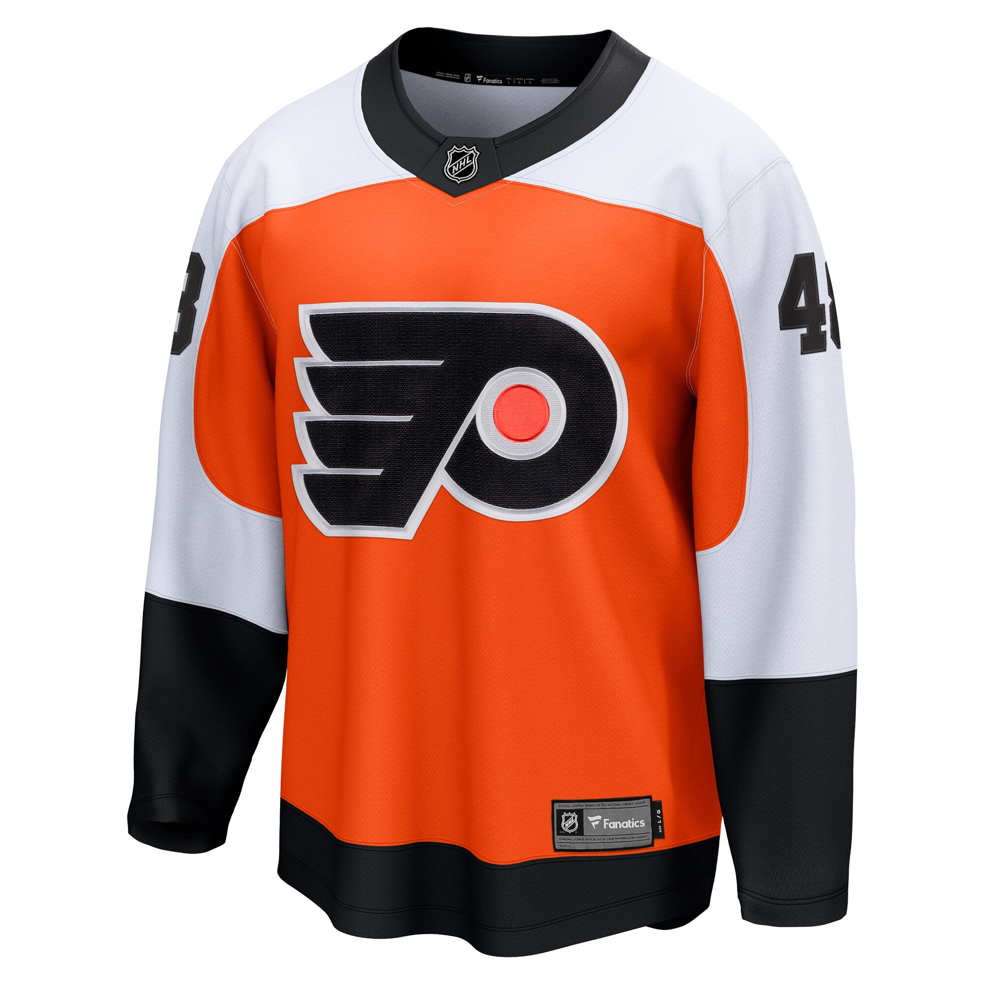 Philadelphia Flyers Morgan Frost Orange Home Breakaway NHL Jersey Men's