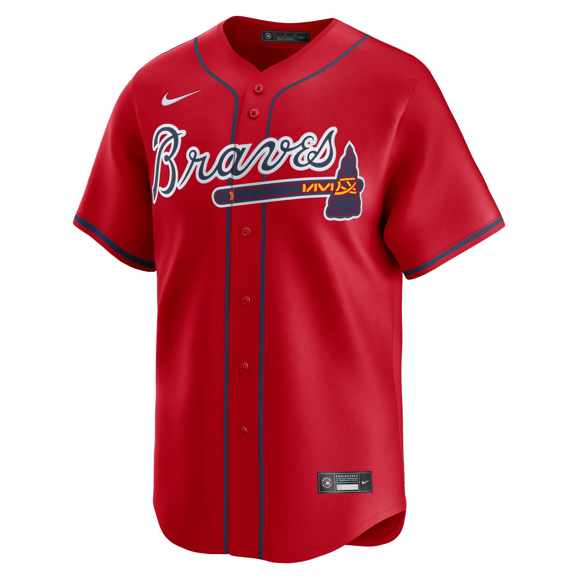 Atlanta Braves Ronald Acu?a Jr. Red Alternate Limited Player MLB Jersey Men's