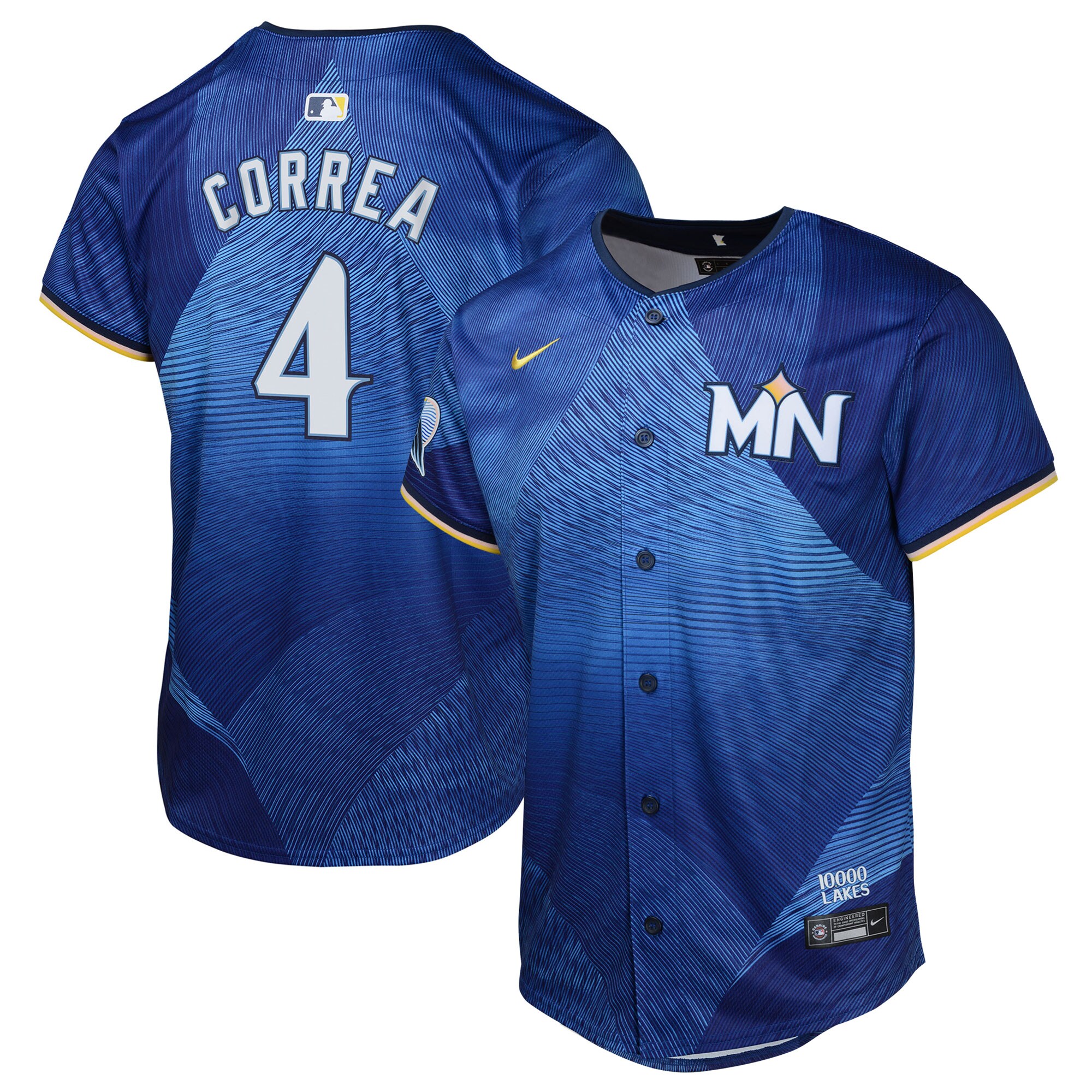Minnesota Twins Carlos Correa Royal 2024 City Connect Limited MLB Jersey Youth