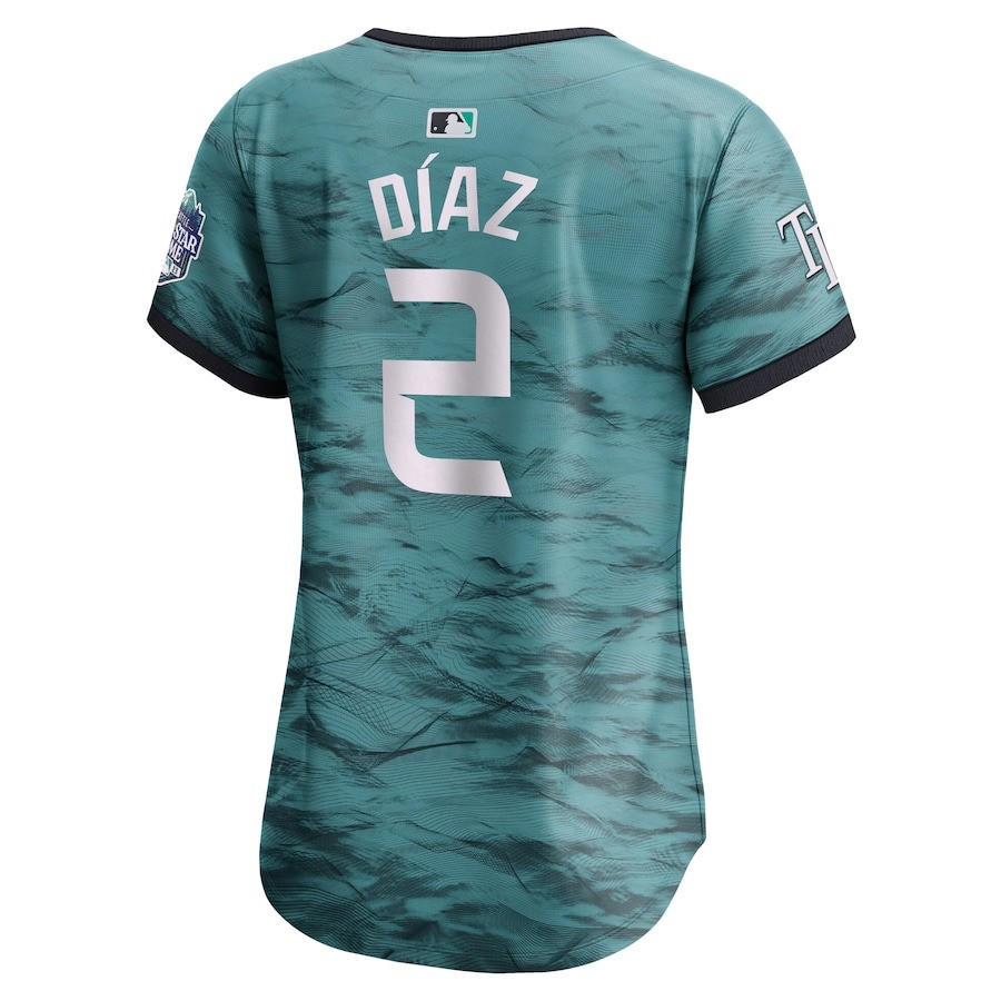 Yandy D?az 2 American League 2023 All Star Game Limited Teal MLB Jersey Women's