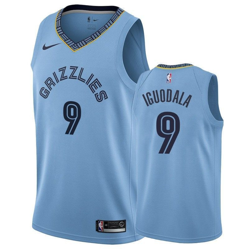 Memphis Grizzlies Andre Iguodala 9 Statet NBA Jersey Men's