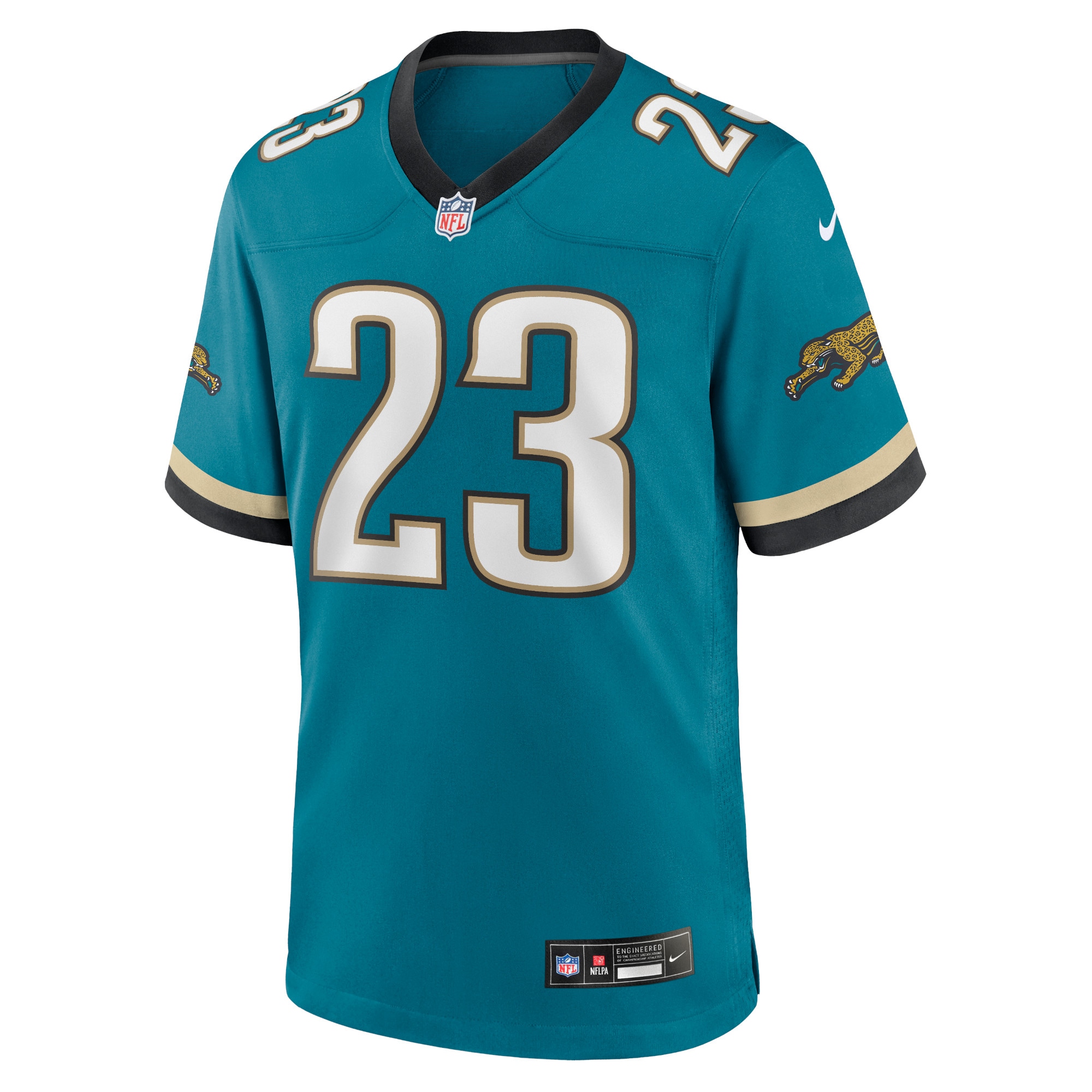 Jacksonville Jaguars Foye Oluokun Teal Prowler Throwback Player Game NFL Jersey Men's